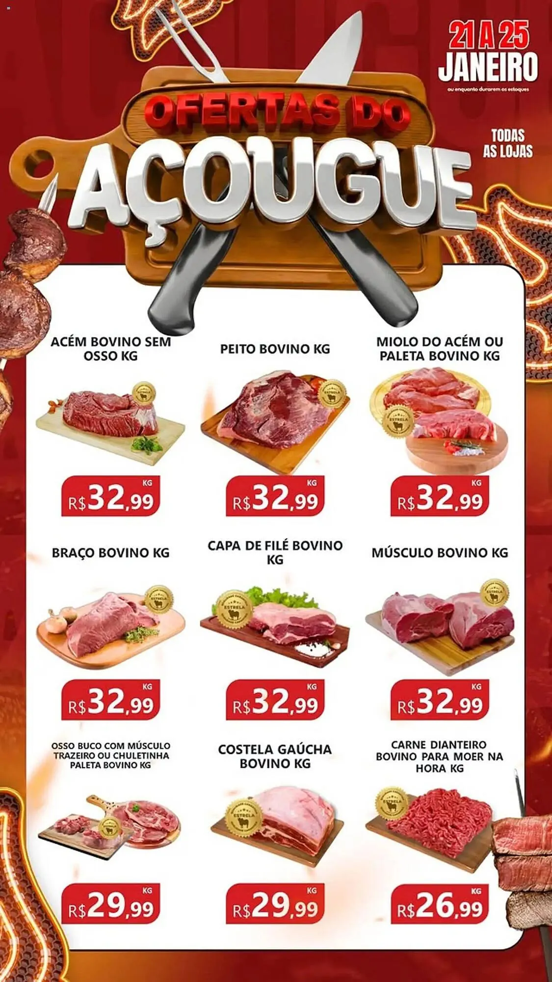 Folheto Supermercado Estrela Azul - 1