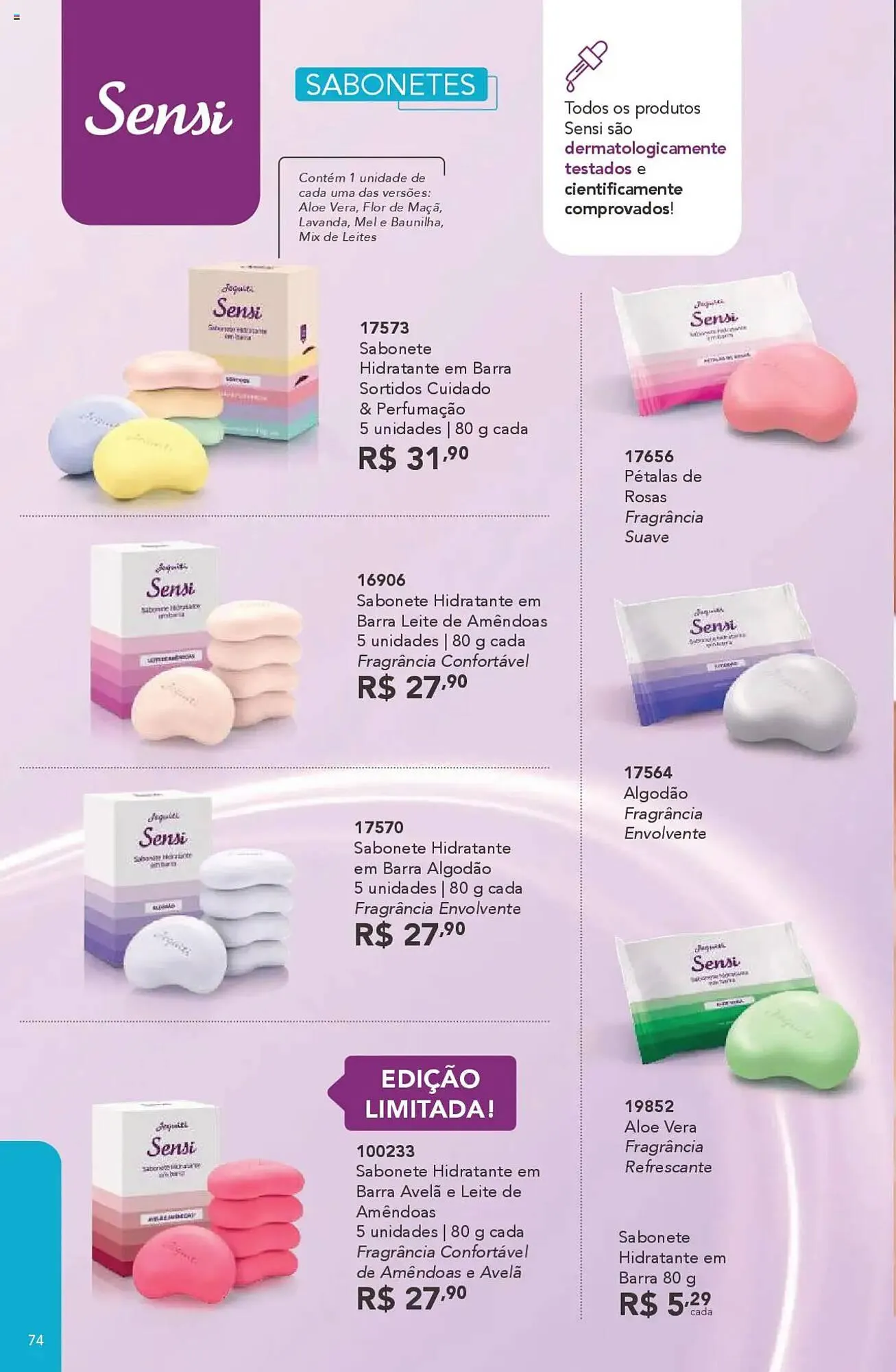 Encarte de Catálogo Jequiti 3 de outubro até 30 de outubro 2025 - Pagina 74