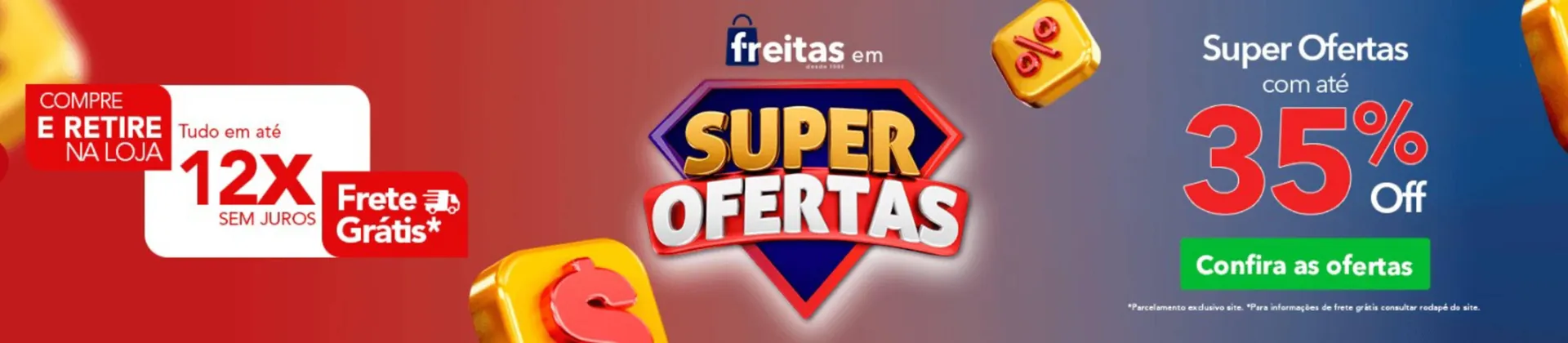 Encarte de Catálogo Freitas Varejo 29 de agosto até 29 de setembro 2025 - Pagina 1