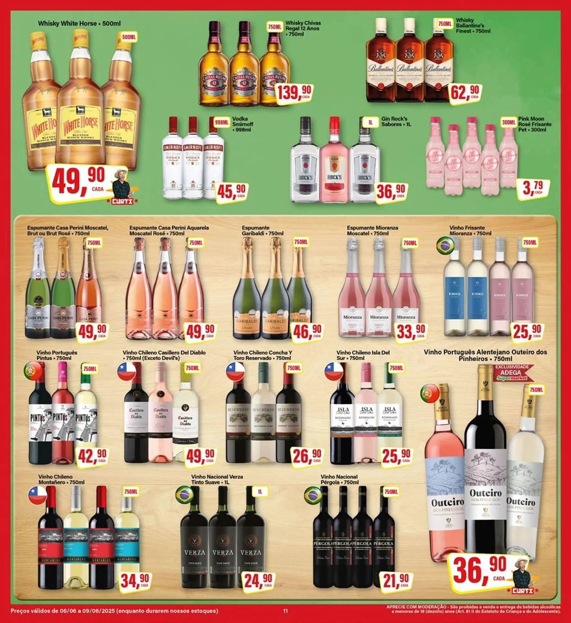 Encarte de Catálogo Rede Supermarket 6 de junho até 9 de junho 2025 - Pagina 11