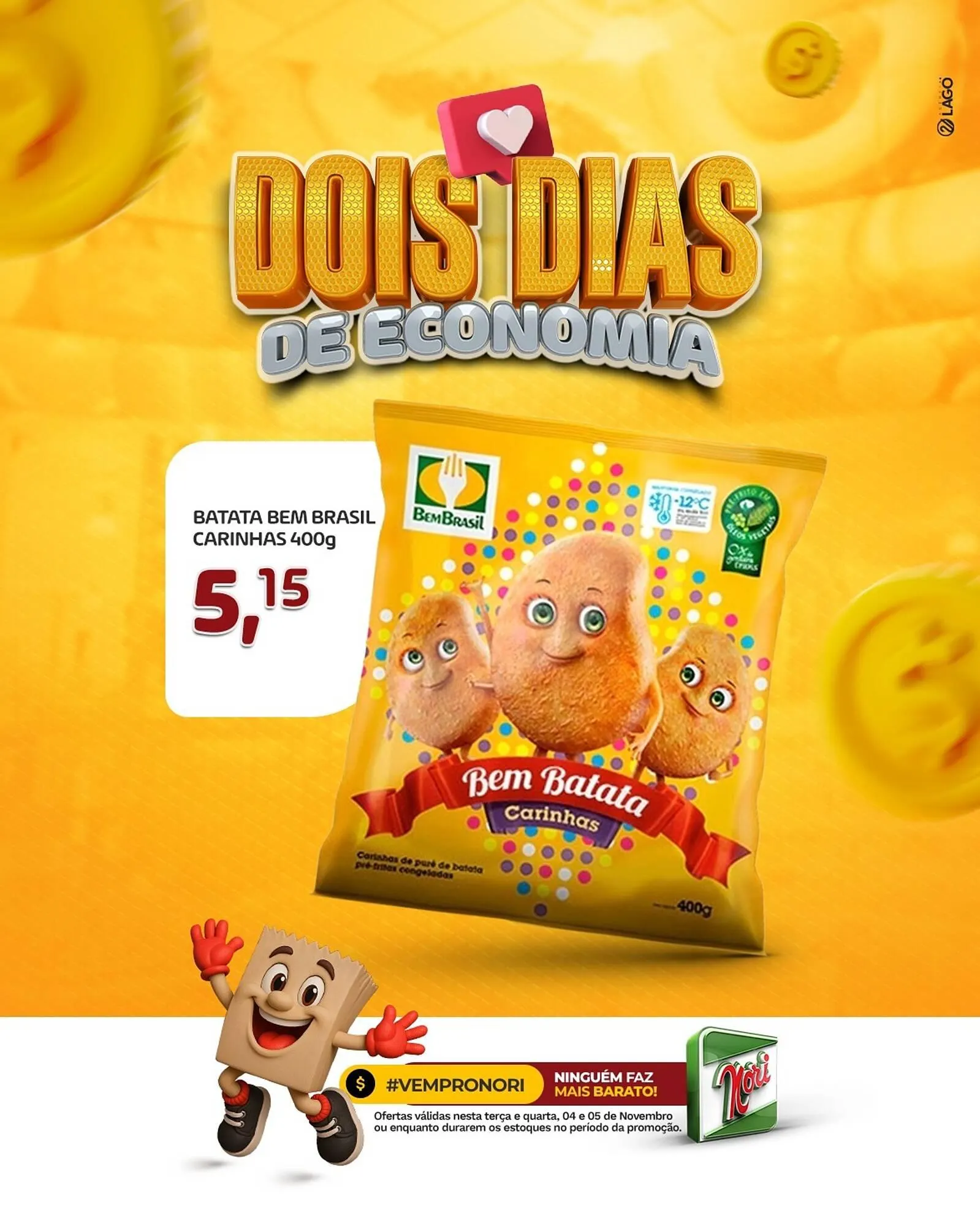 Encarte de Catálogo Supermercados Nori 4 de novembro até 5 de novembro 2025 - Pagina 3