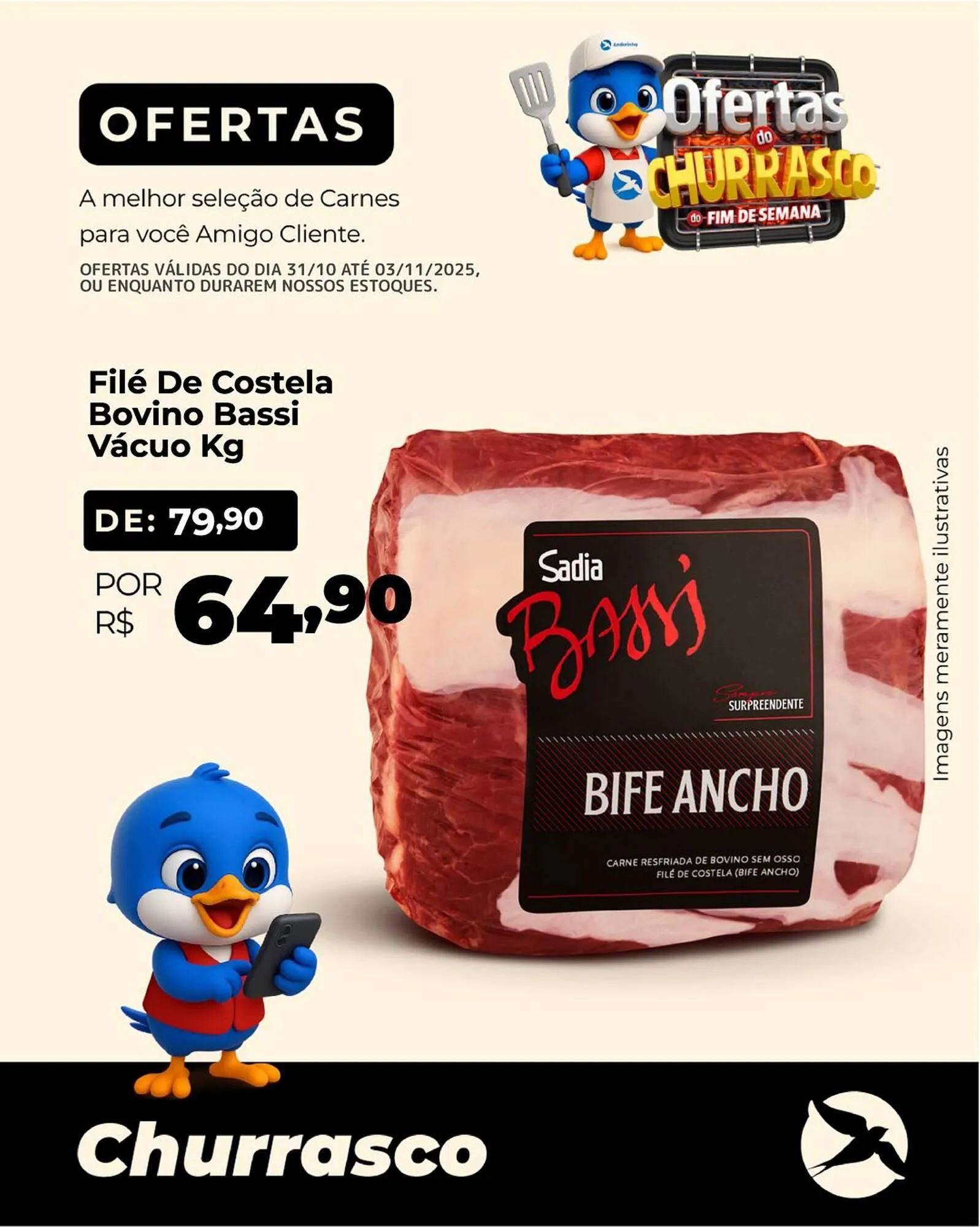 Folheto Andorinha Hipermercado - 1