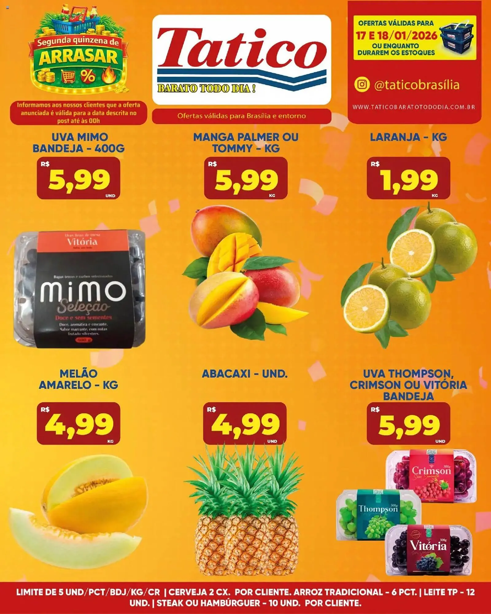 Encarte de Tabloide Tatico 17 de janeiro até 18 de janeiro 2026 - Pagina 10