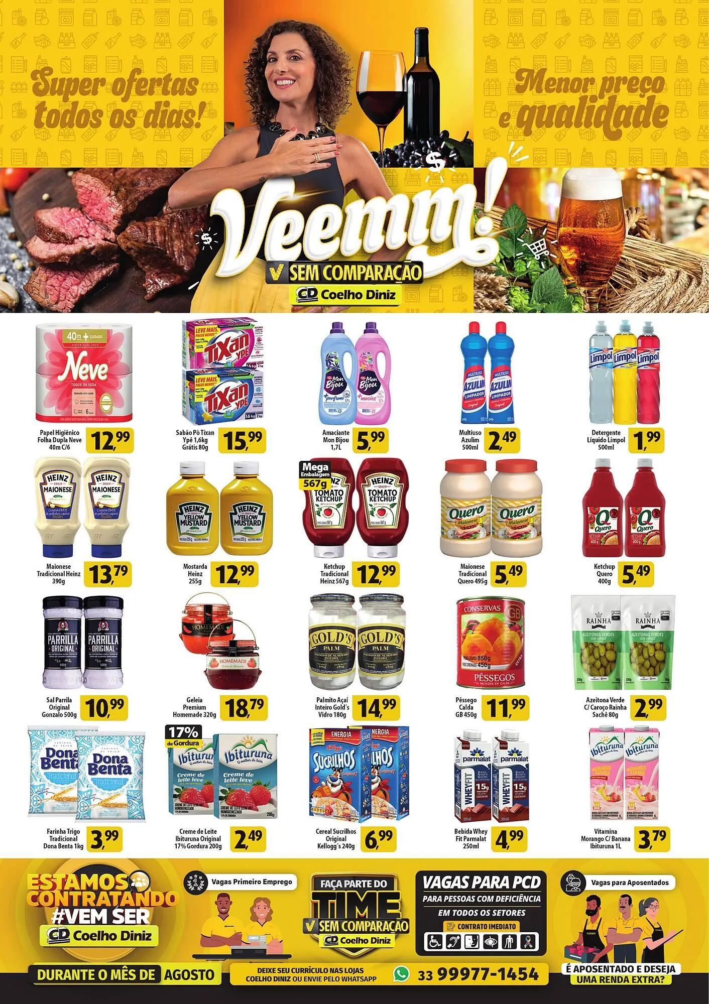Encarte de Catálogo Coelho Diniz 4 de agosto até 20 de agosto 2025 - Pagina 1