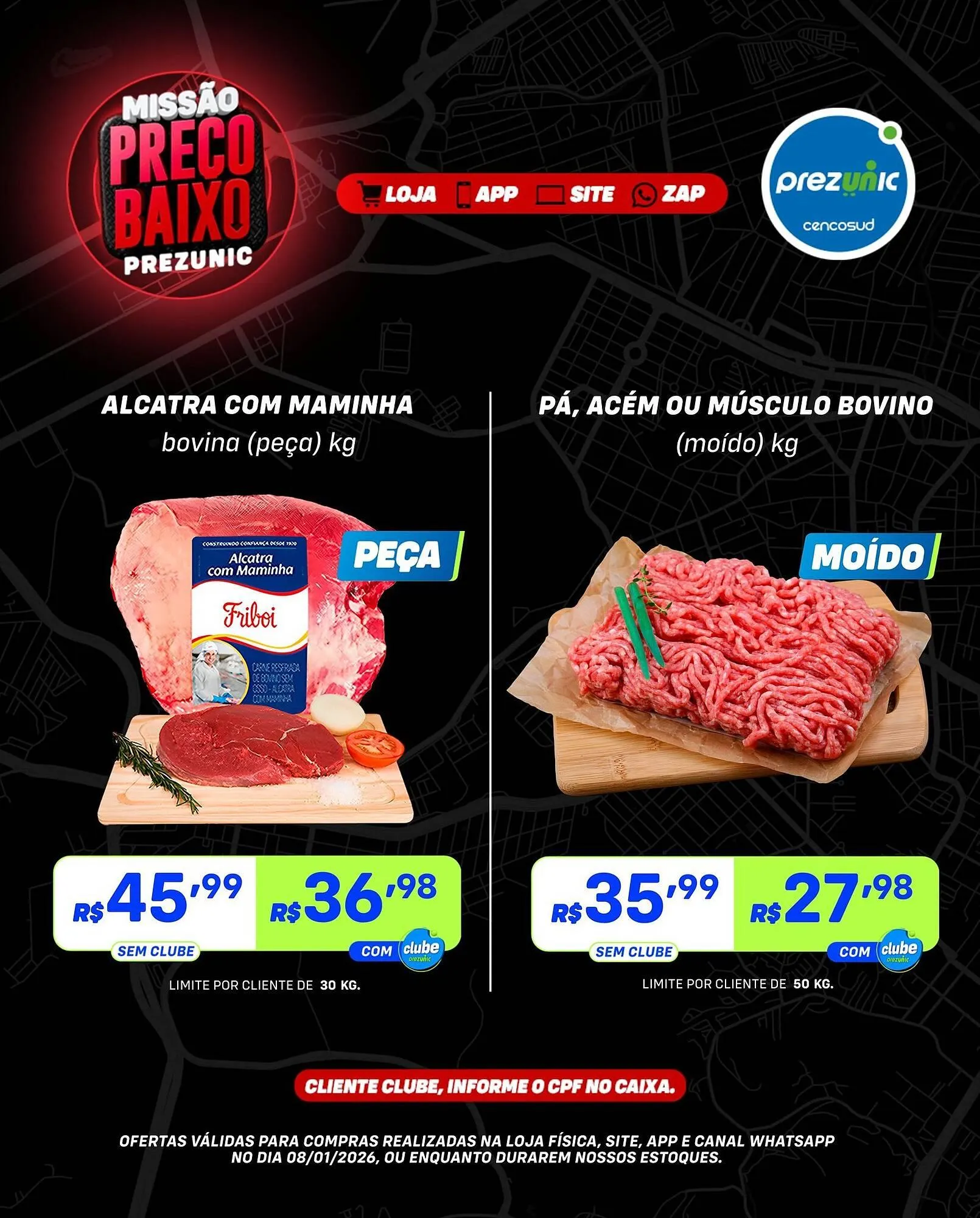 Encarte de Encarte Prezunic 8 de janeiro até 8 de janeiro 2026 - Pagina 1