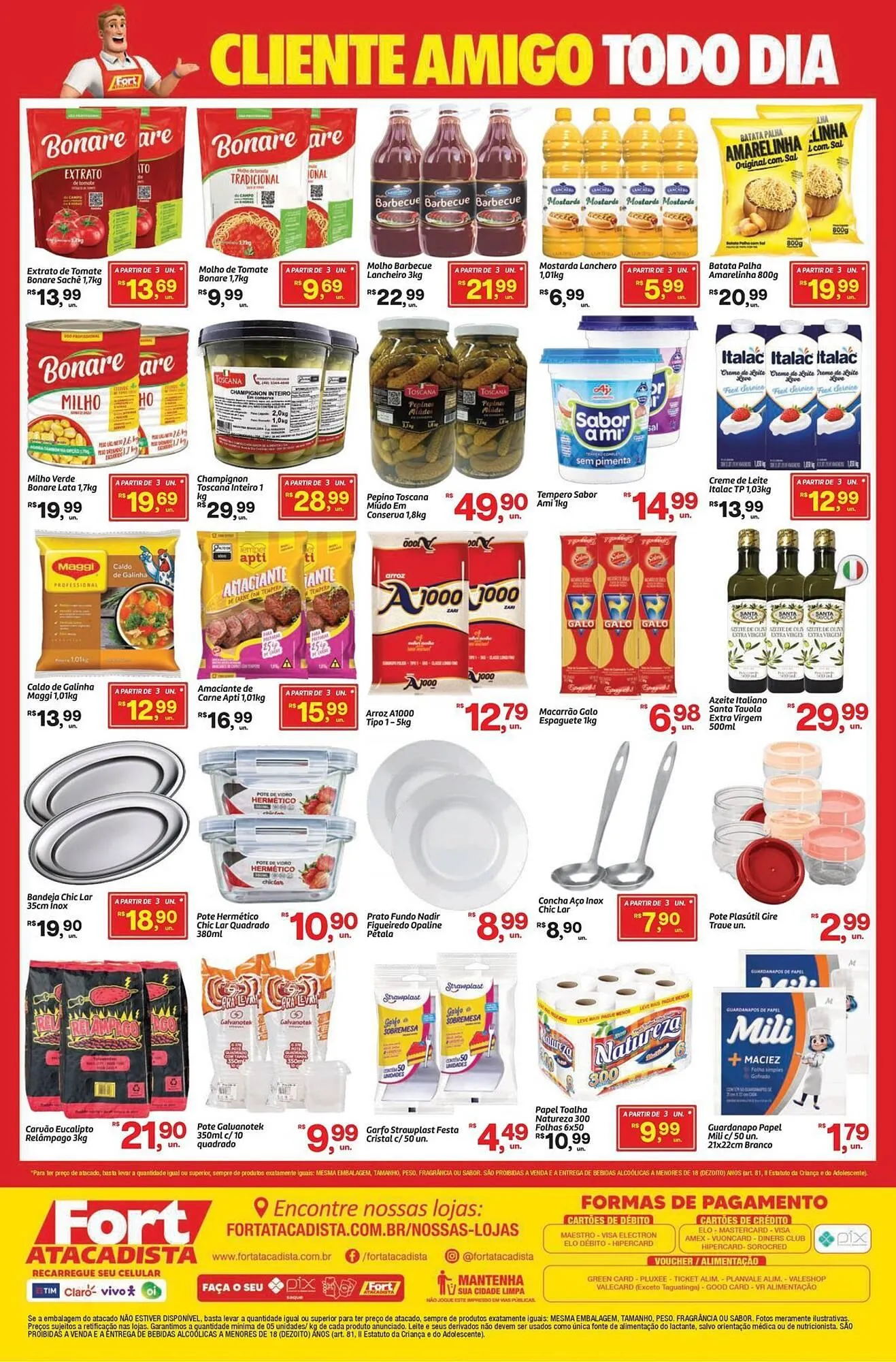 Encarte de Tabloide Fort Atacadista 13 de abril até 19 de abril 2026 - Pagina 2