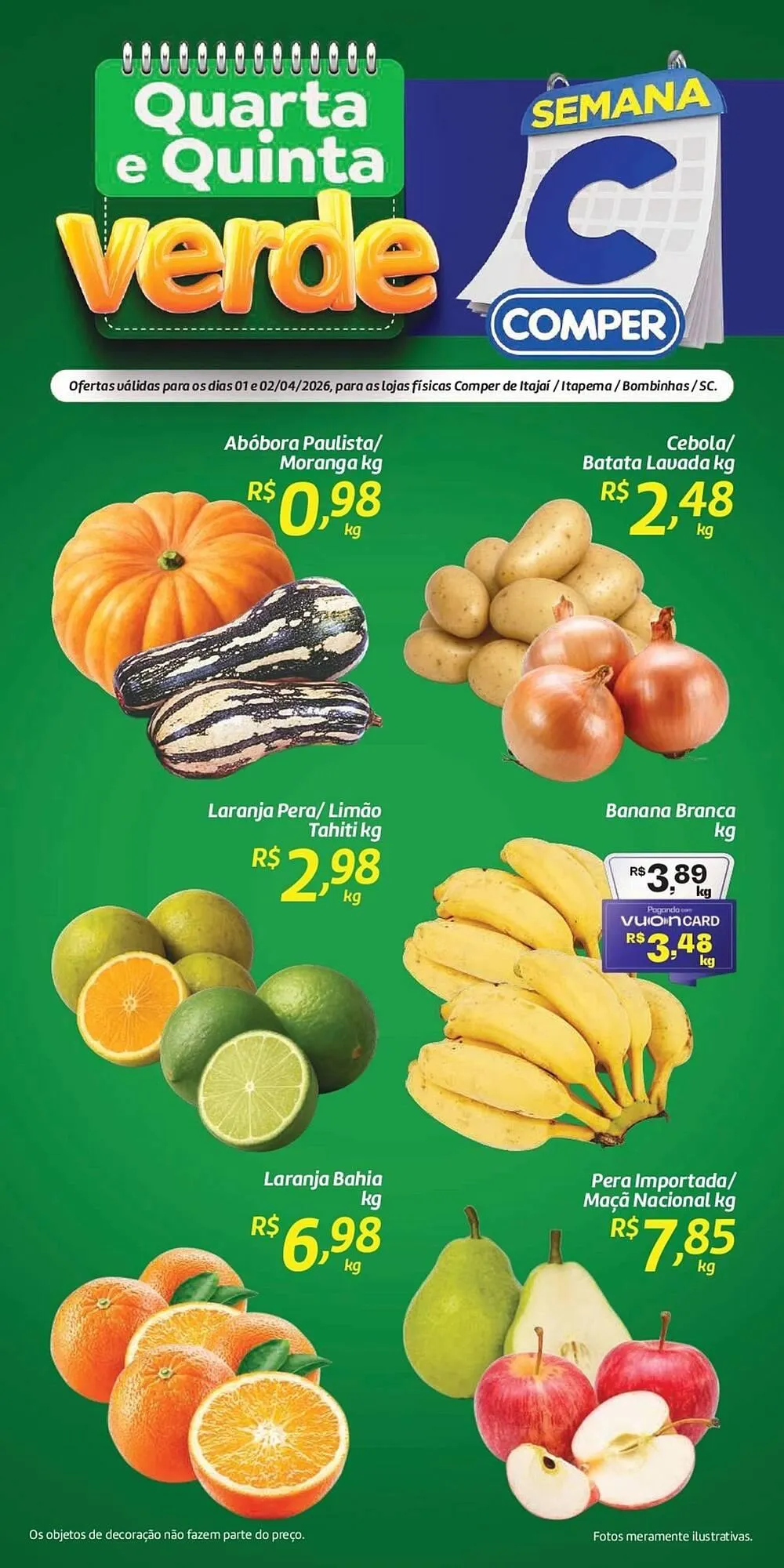 Encarte de Folheto Comper 1 de abril até 2 de abril 2026 - Pagina 1