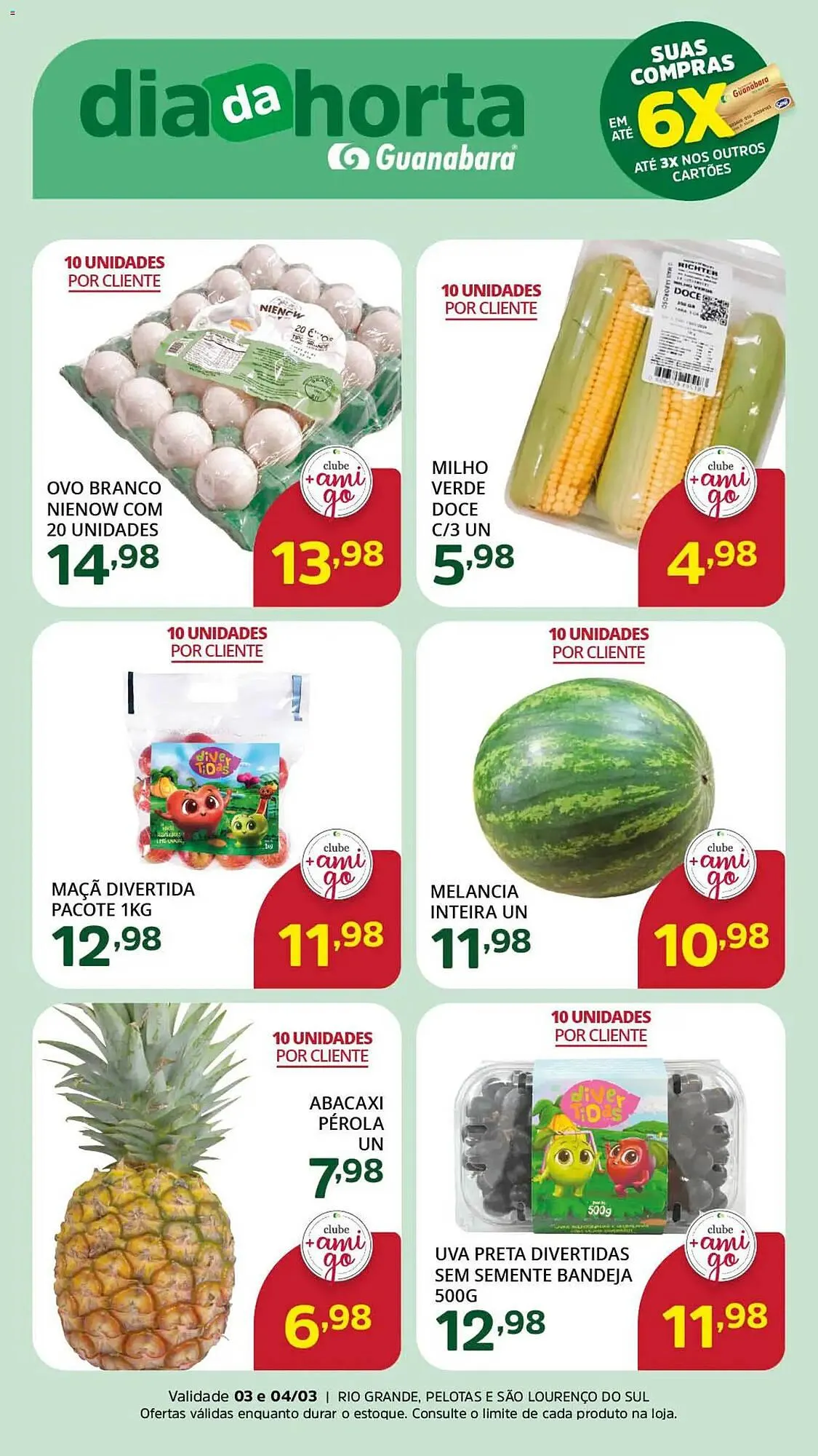 Encarte de Encarte Supermercados Guanabara 3 de março até 4 de março 2026 - Pagina 2