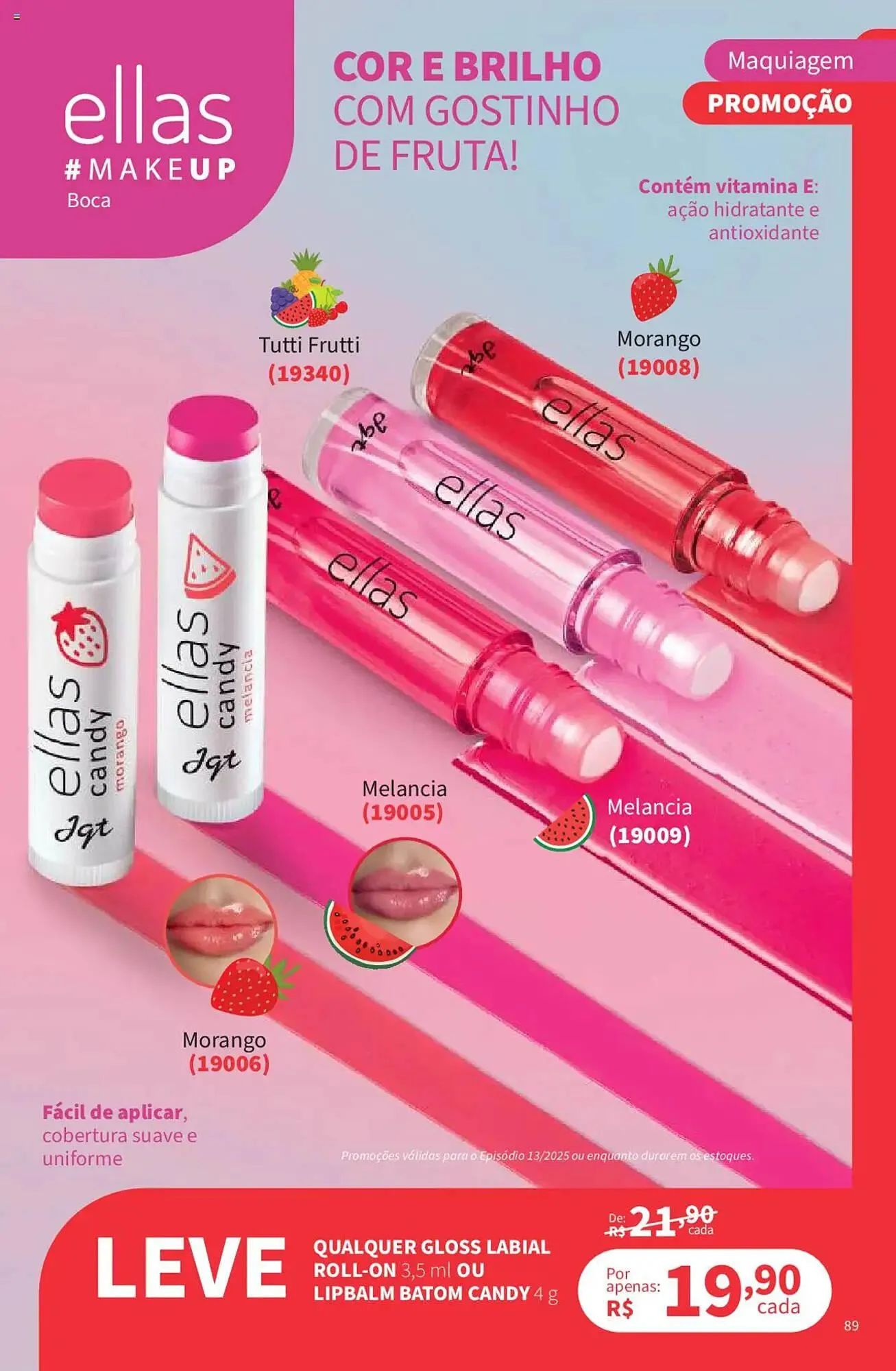 Encarte de Catálogo Jequiti 19 de setembro até 10 de outubro 2025 - Pagina 89