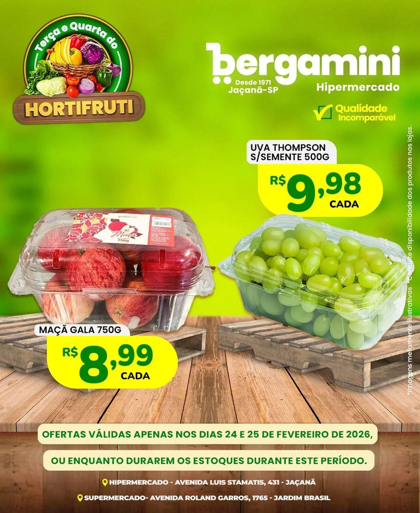 Encarte de Catálogo Supermercado Bergamini 24 de fevereiro até 25 de fevereiro 2026 - Pagina 7