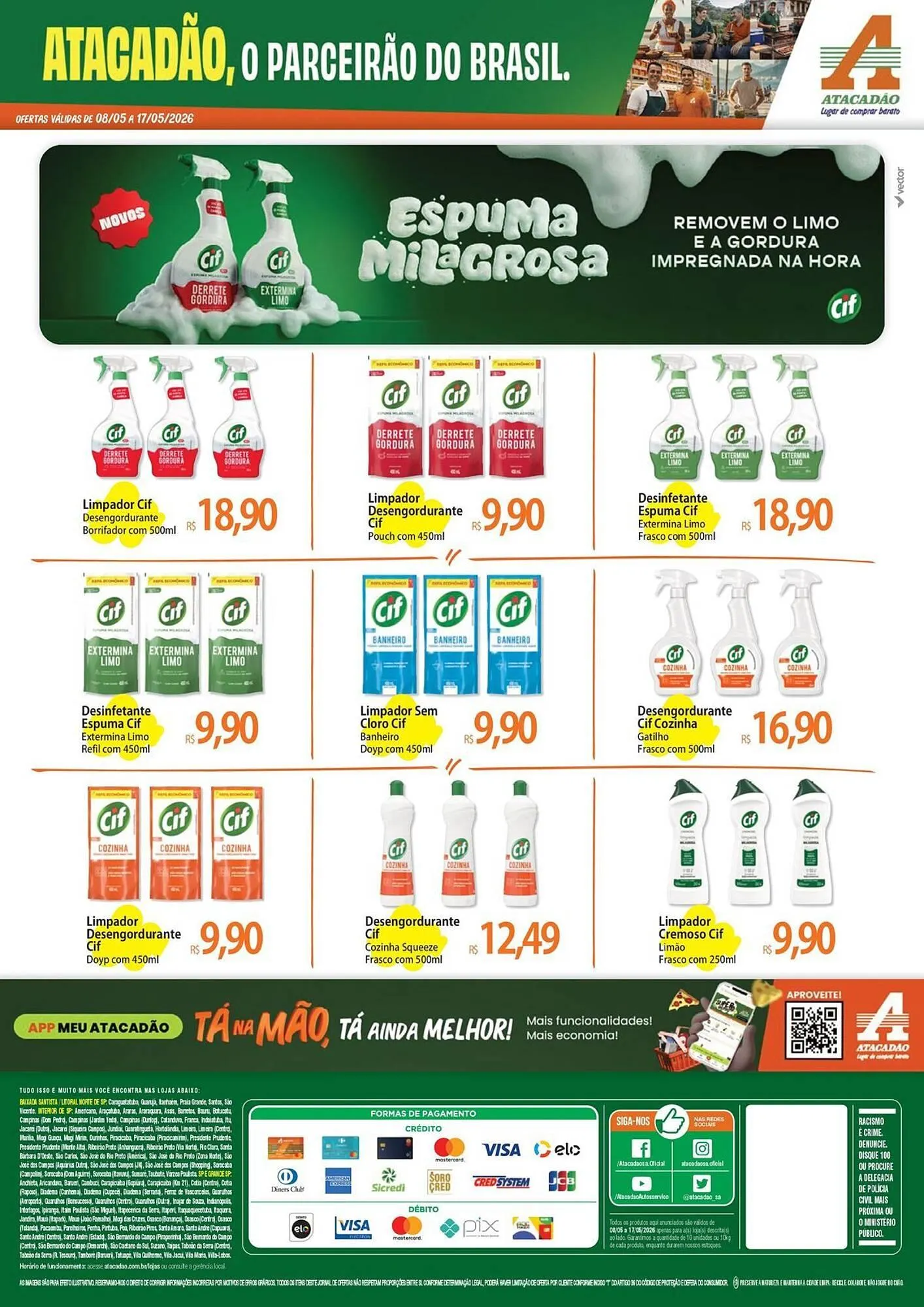 Encarte de Folheto Atacadão 8 de maio até 17 de maio 2026 - Pagina 2