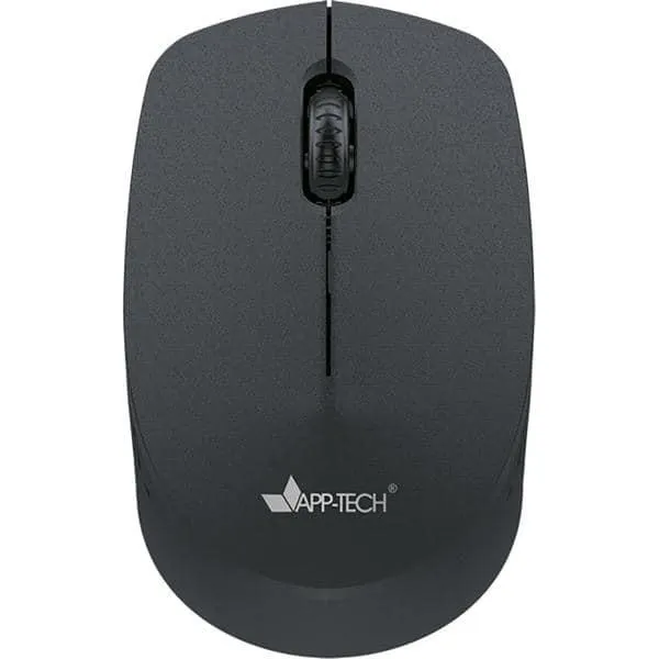 Mouse sem fio, 1200DPI, Preto, MW100, App-Tech - CX 1 UN