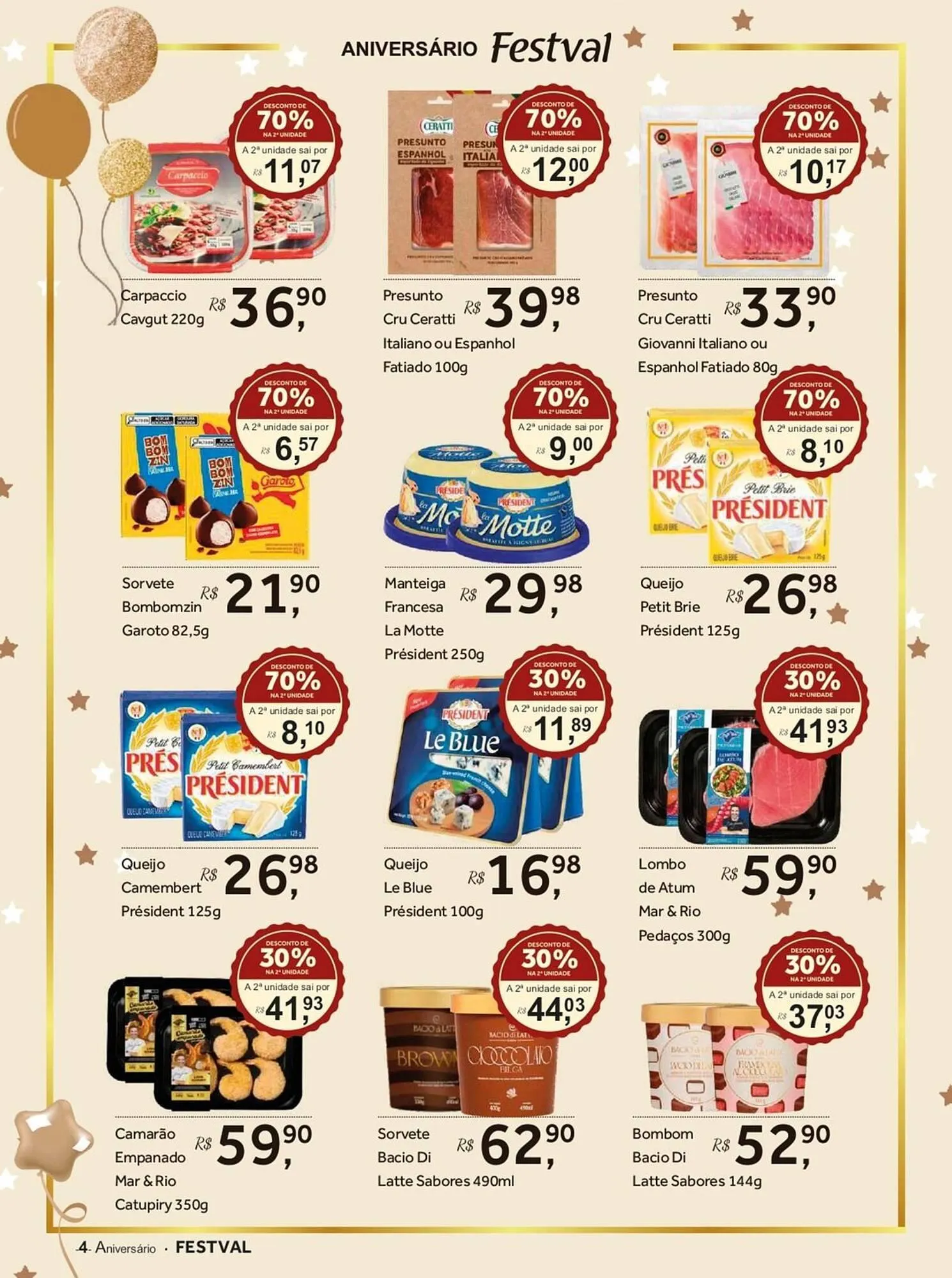 Encarte de Catálogo Festval 2 de julho até 16 de julho 2025 - Pagina 4