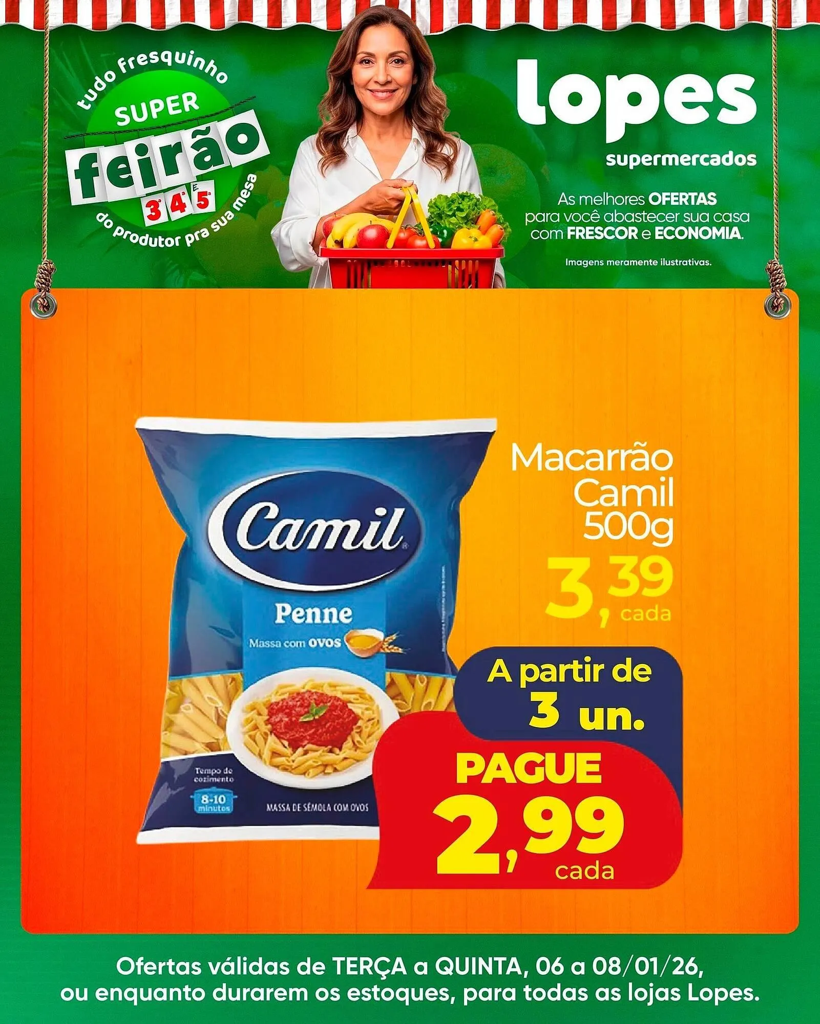 Encarte de Folheto Lopes Supermercados 7 de janeiro até 8 de janeiro 2026 - Pagina 3