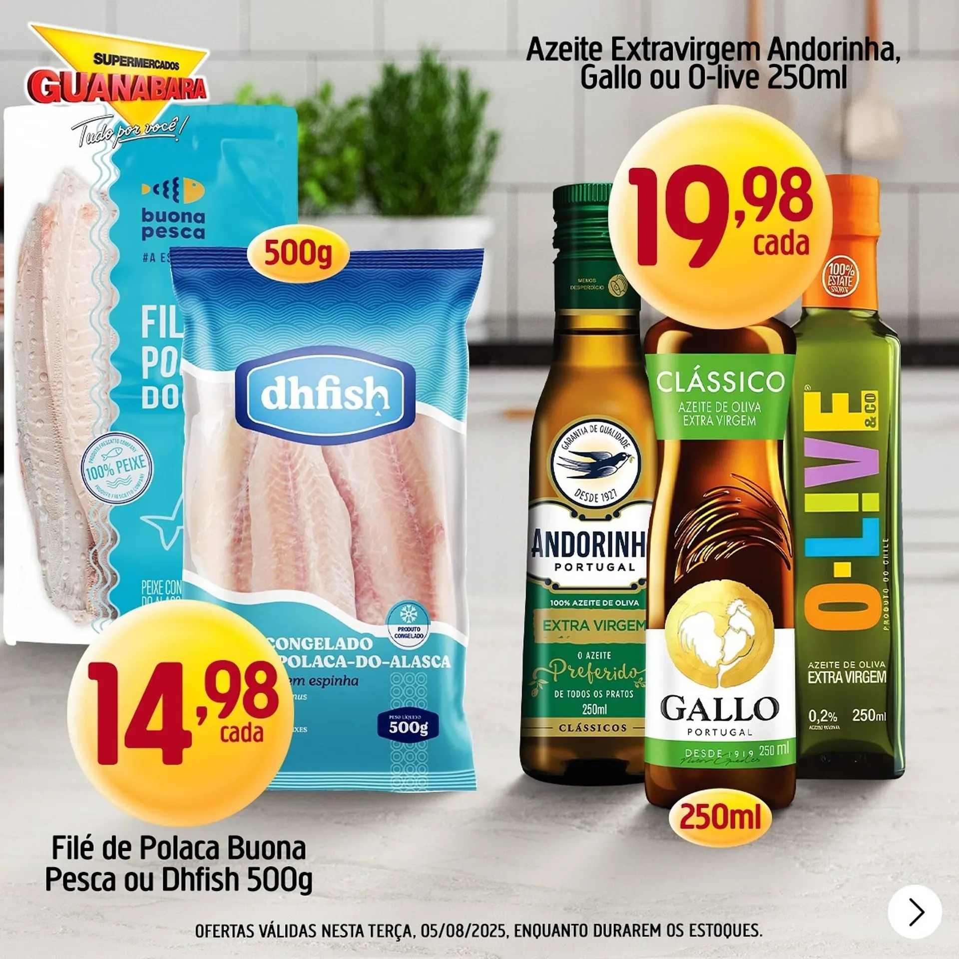 Encarte de Catálogo Supermercados Guanabara 5 de agosto até 5 de agosto 2025 - Pagina 1