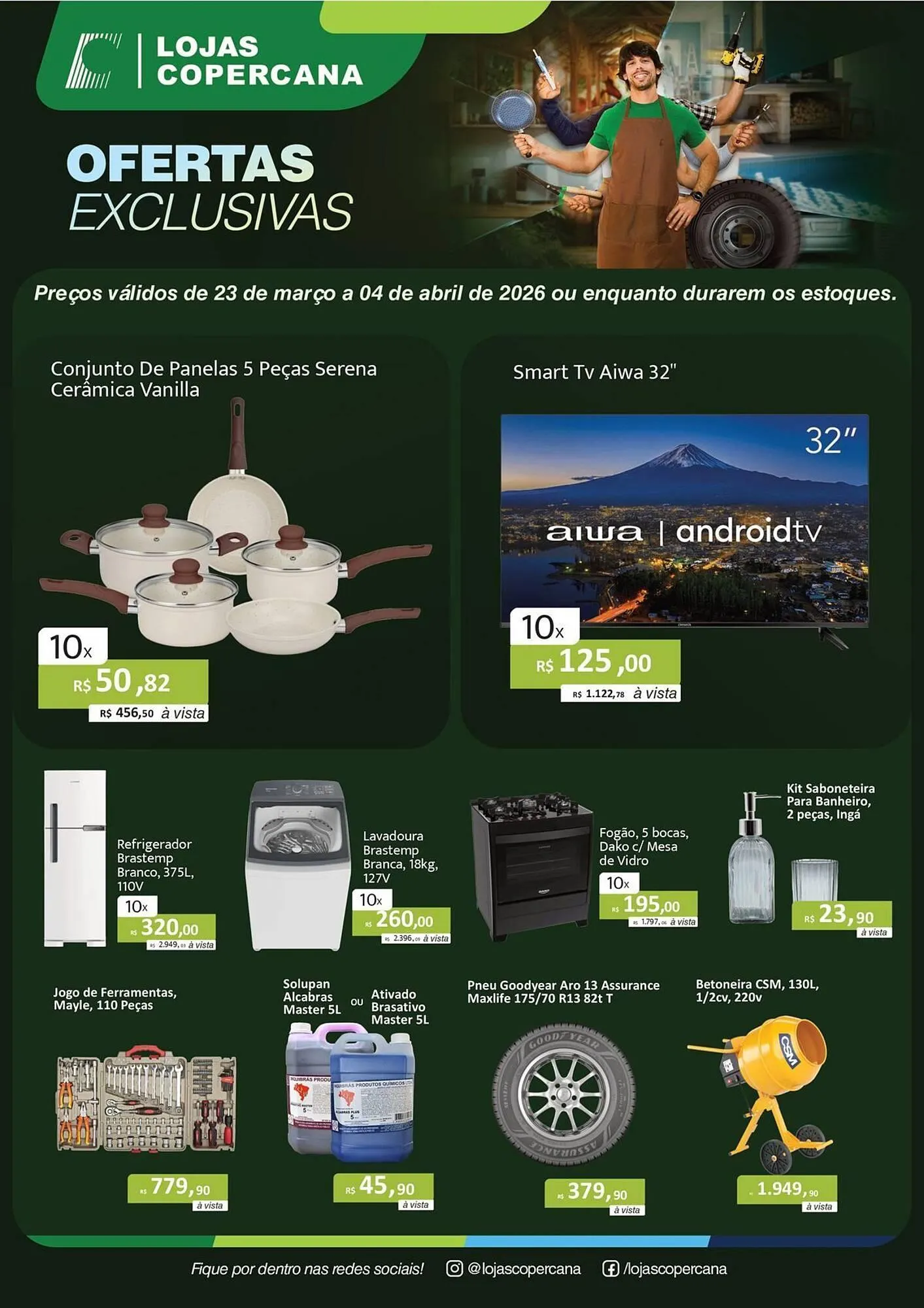 Encarte de Tabloide Copercana 23 de março até 4 de abril 2026 - Pagina 1