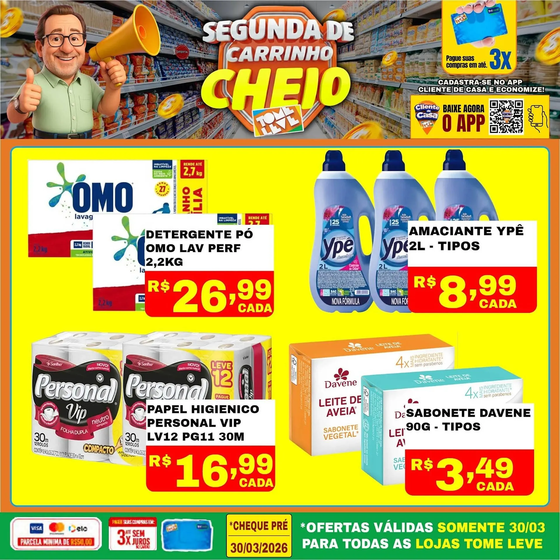 Encarte de Catálogo Tome Leve 30 de março até 11 de abril 2026 - Pagina 2