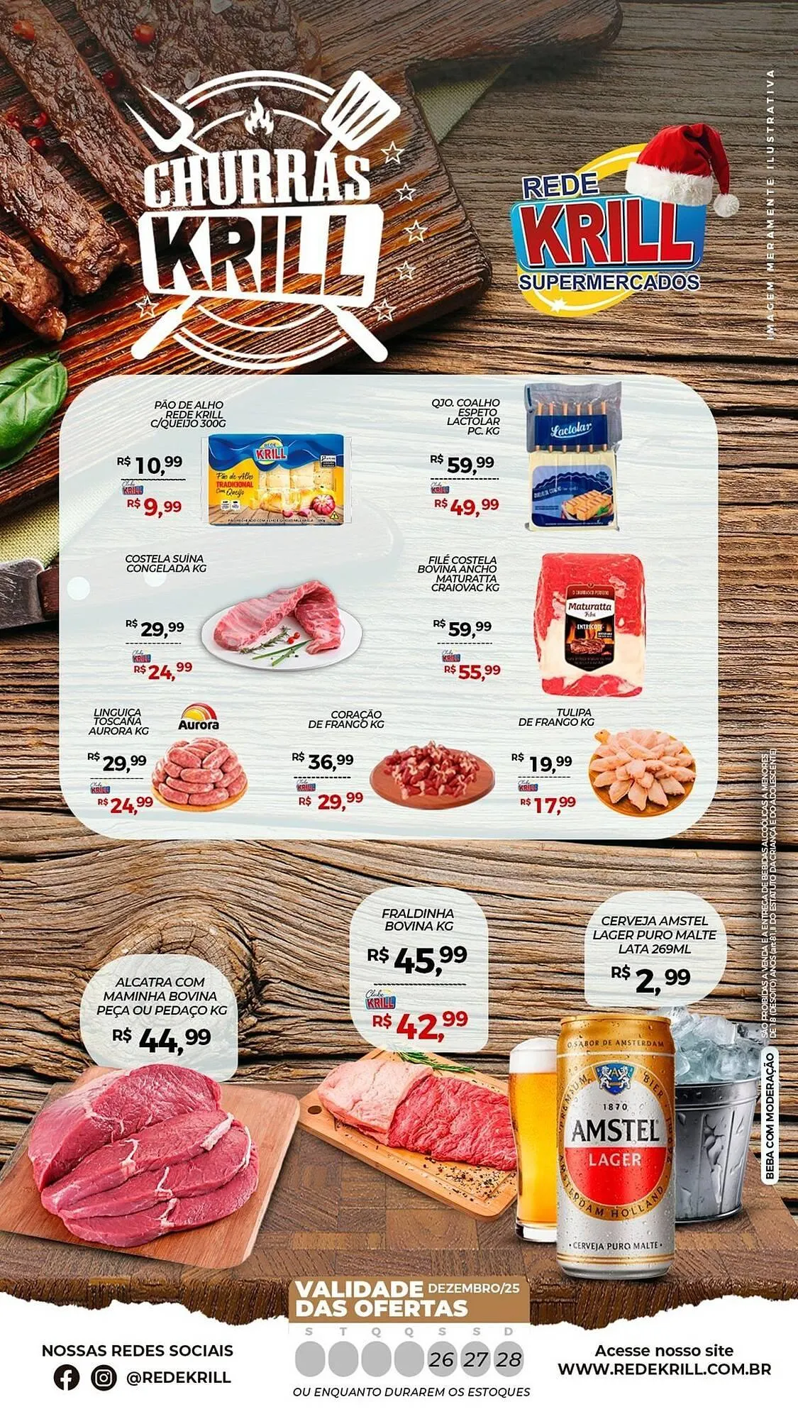 Encarte de Folheto Rede Krill 26 de dezembro até 28 de dezembro 2025 - Pagina 1