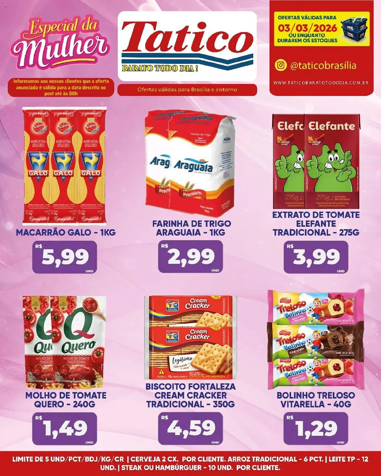 Encarte de Tabloide Tatico 3 de março até 3 de março 2026 - Pagina 4