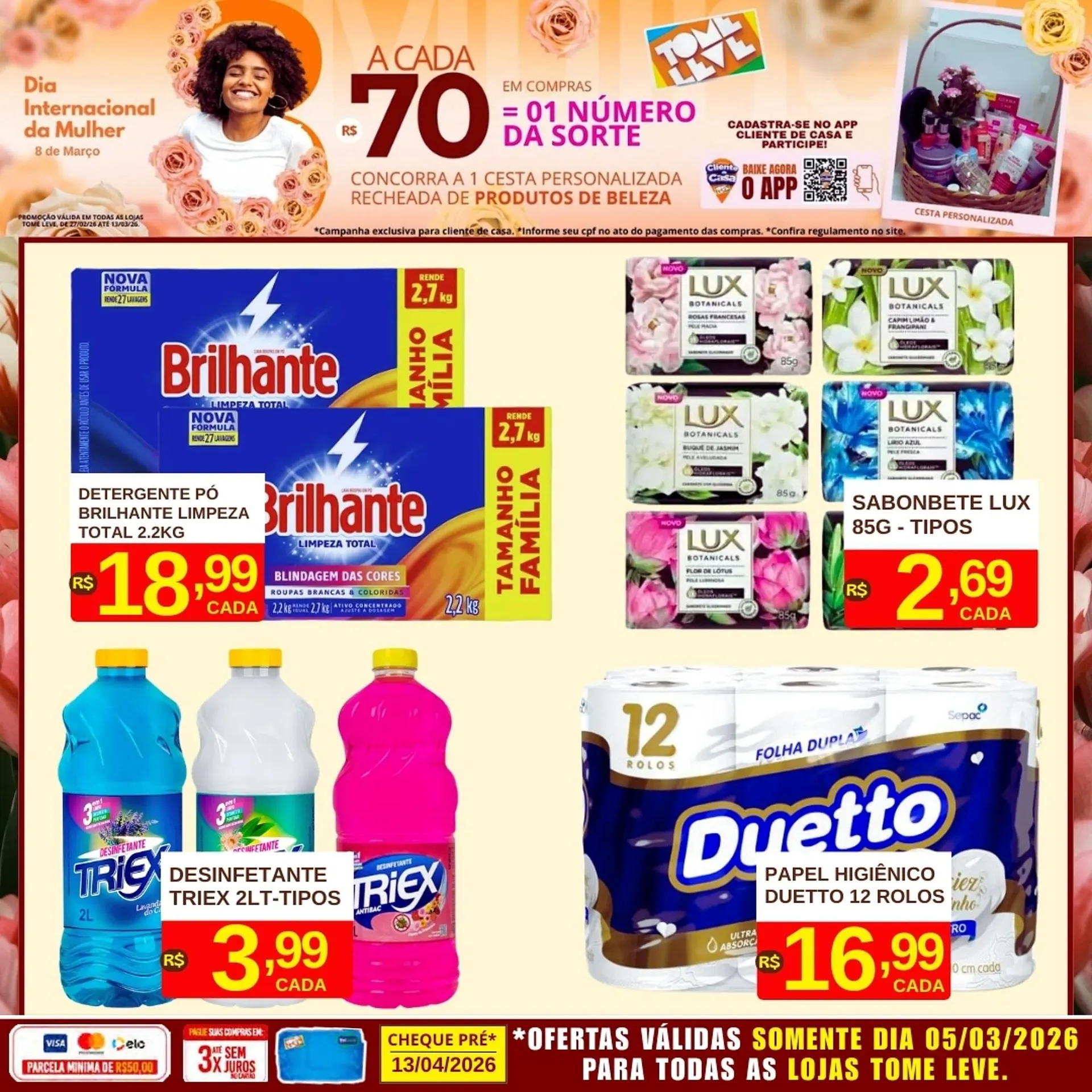 Encarte de Catálogo Tome Leve 5 de março até 5 de março 2026 - Pagina 2