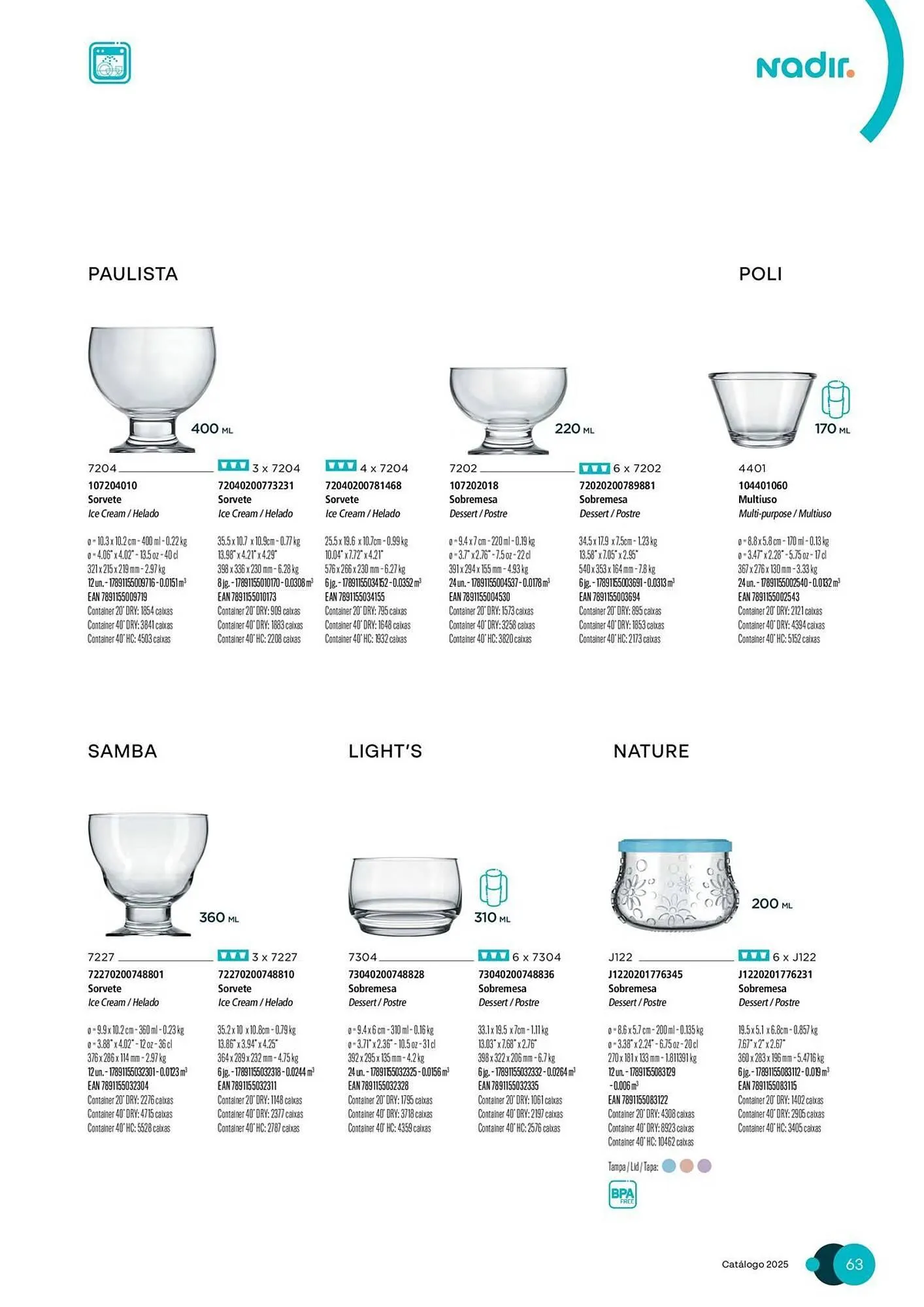 Encarte de Catálogo Nadir 3 de outubro até 31 de dezembro 2025 - Pagina 62