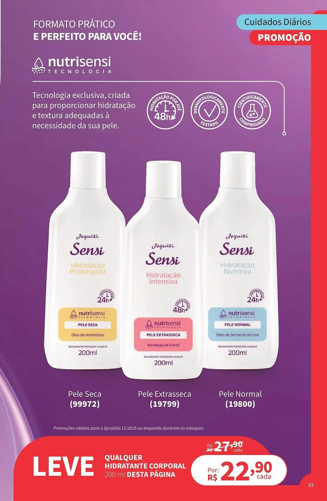 Encarte de Catálogo Jequiti 1 de novembro até 30 de novembro 2025 - Pagina 93