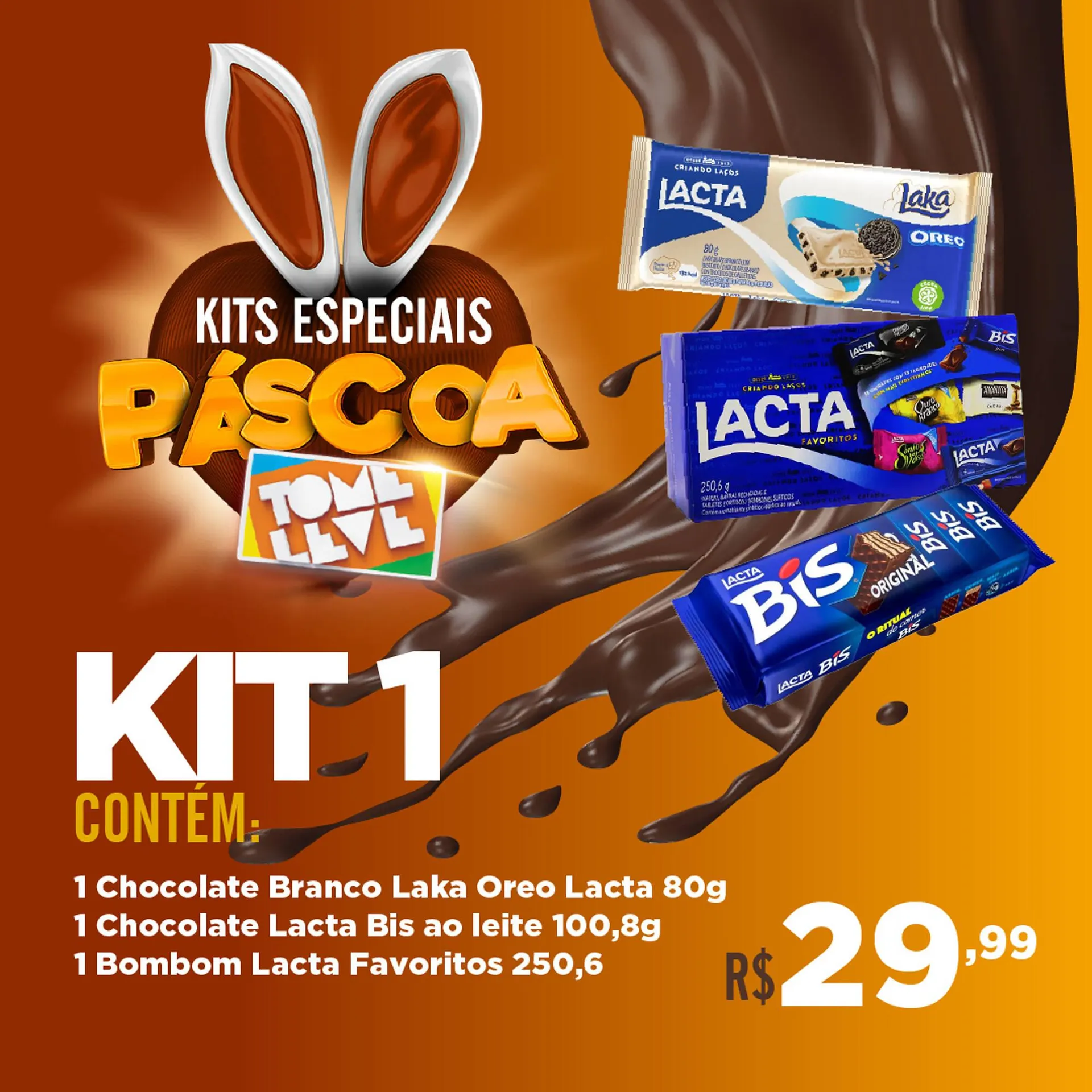 Encarte de Catálogo Tome Leve 3 de abril até 20 de abril 2025 - Pagina 1