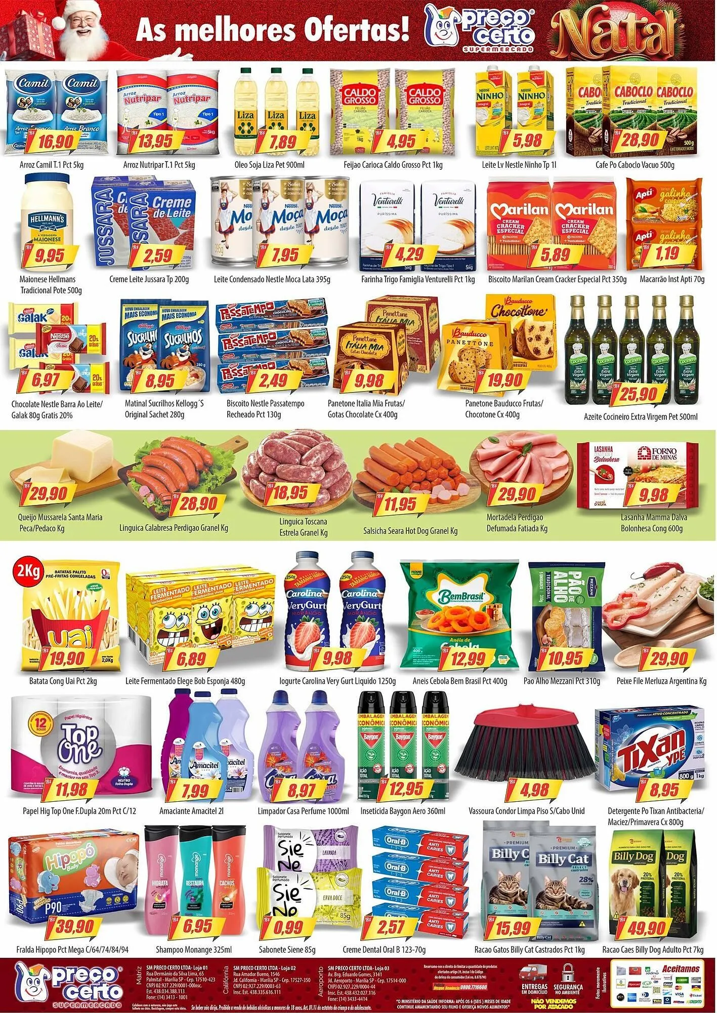 Encarte de Catálogo Preço Certo 18 de novembro até 20 de novembro 2025 - Pagina 2