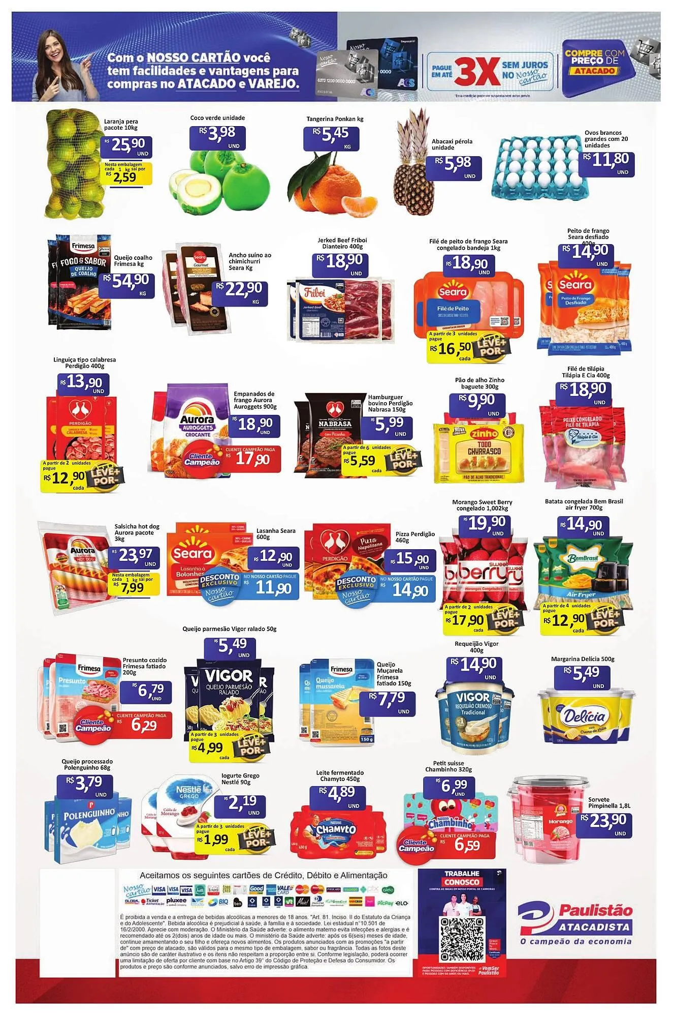 Encarte de Catálogo Paulistão Supermercados 17 de abril até 19 de abril 2026 - Pagina 4