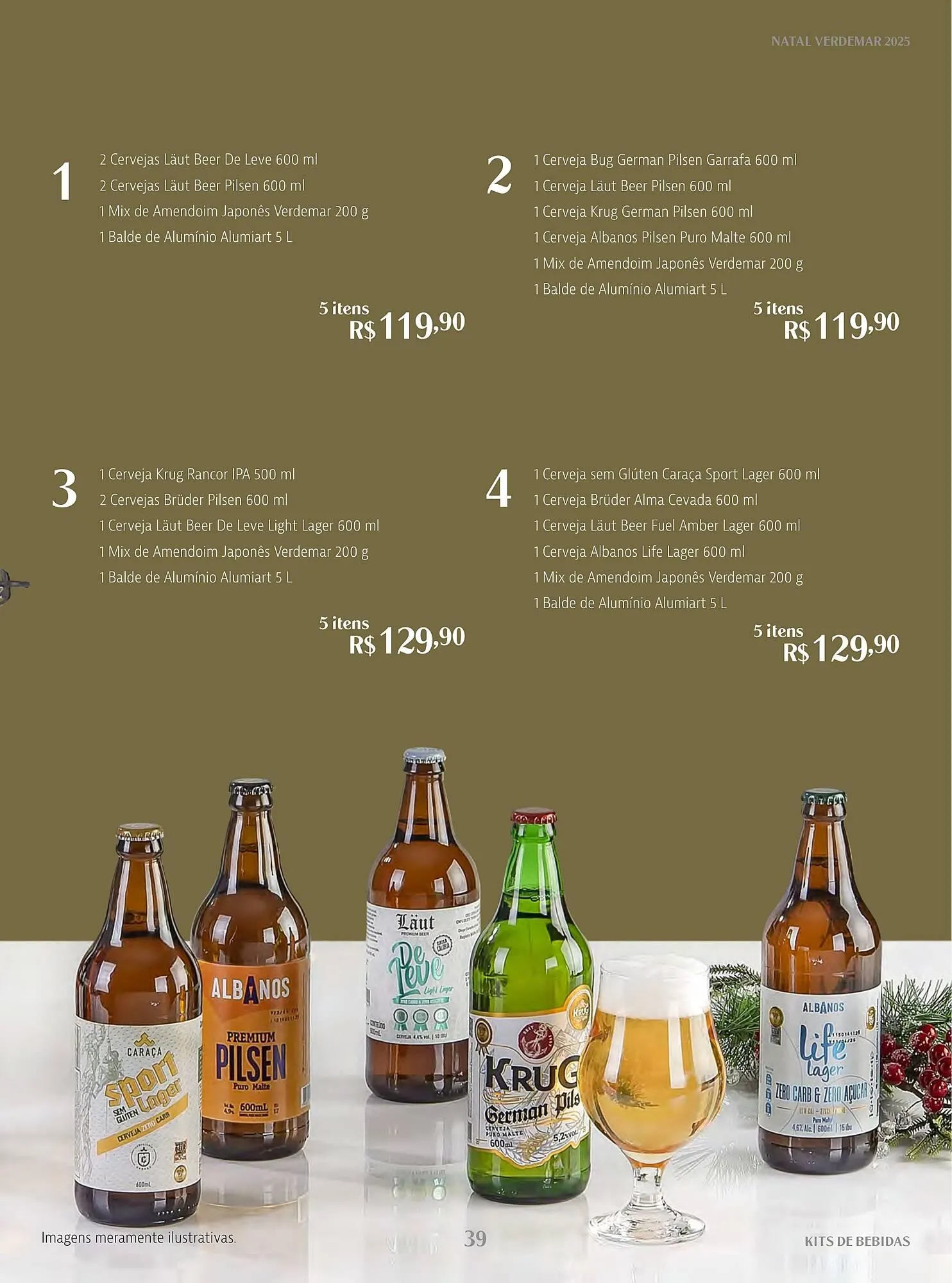 Encarte de Catálogo Verdemar Supermercado 1 de dezembro até 25 de dezembro 2025 - Pagina 39