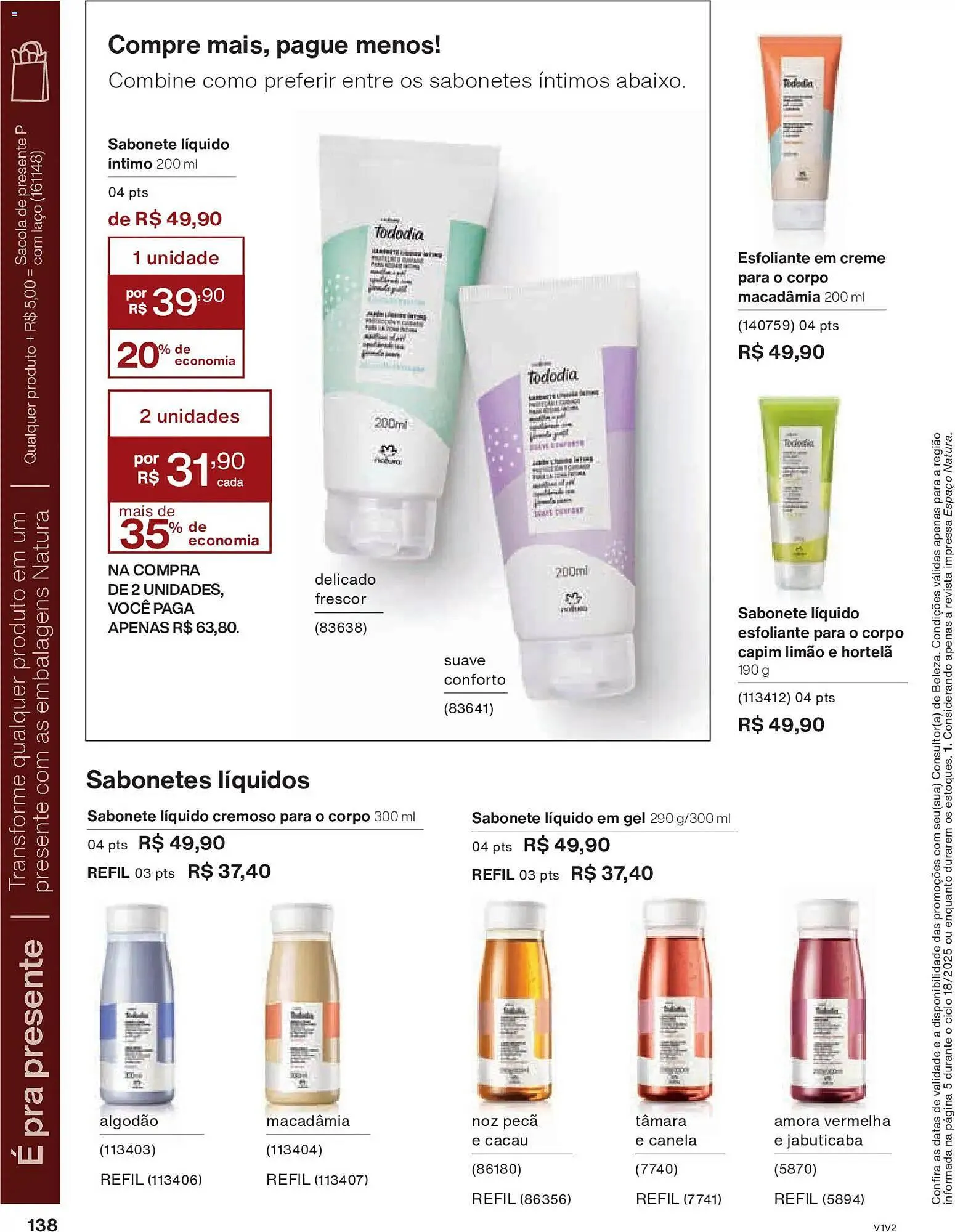 Encarte de Catálogo Natura 30 de outubro até 27 de novembro 2025 - Pagina 138