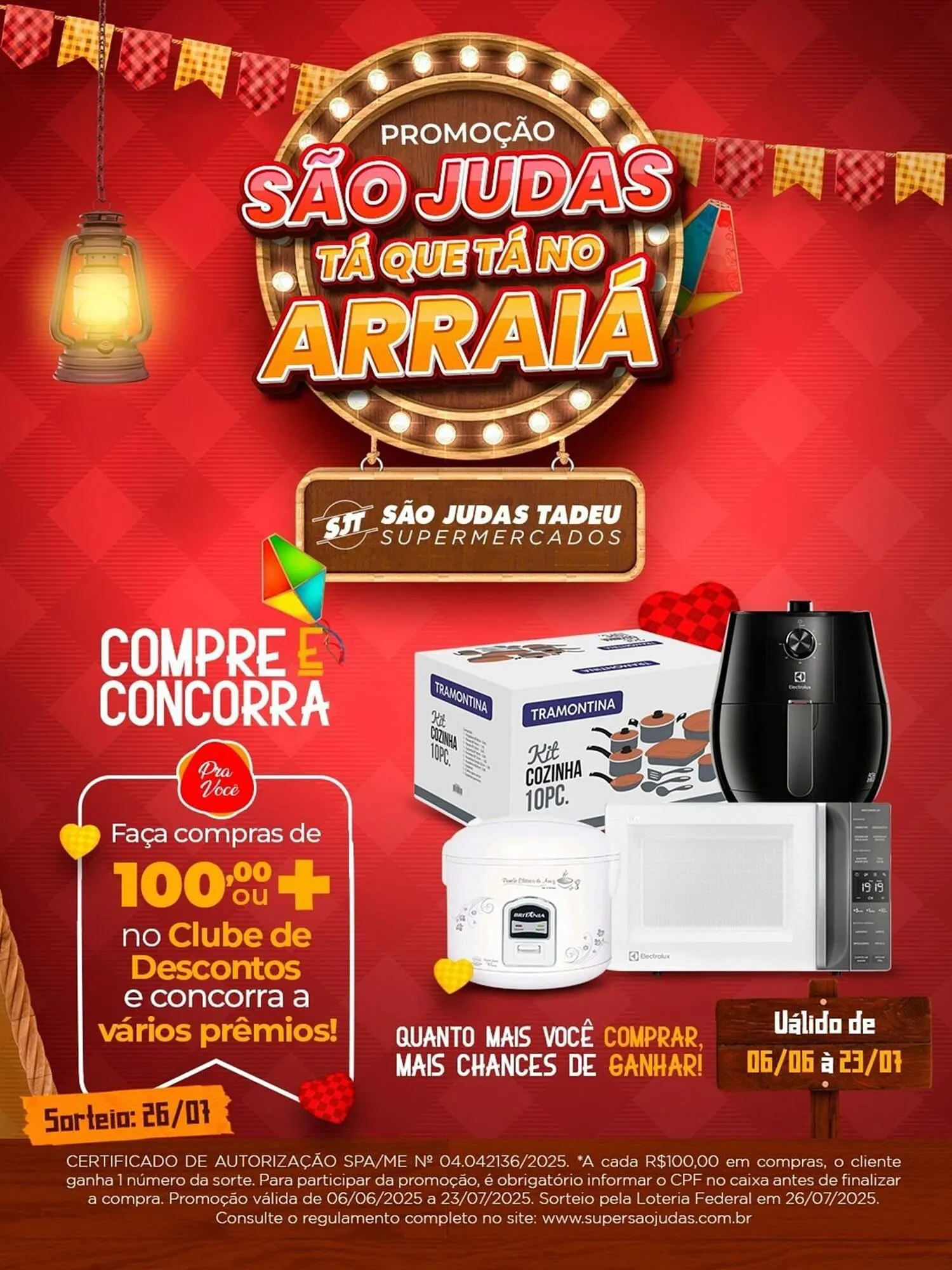 Encarte de Catálogo São Judas Tadeu 6 de junho até 23 de julho 2025 - Pagina 1