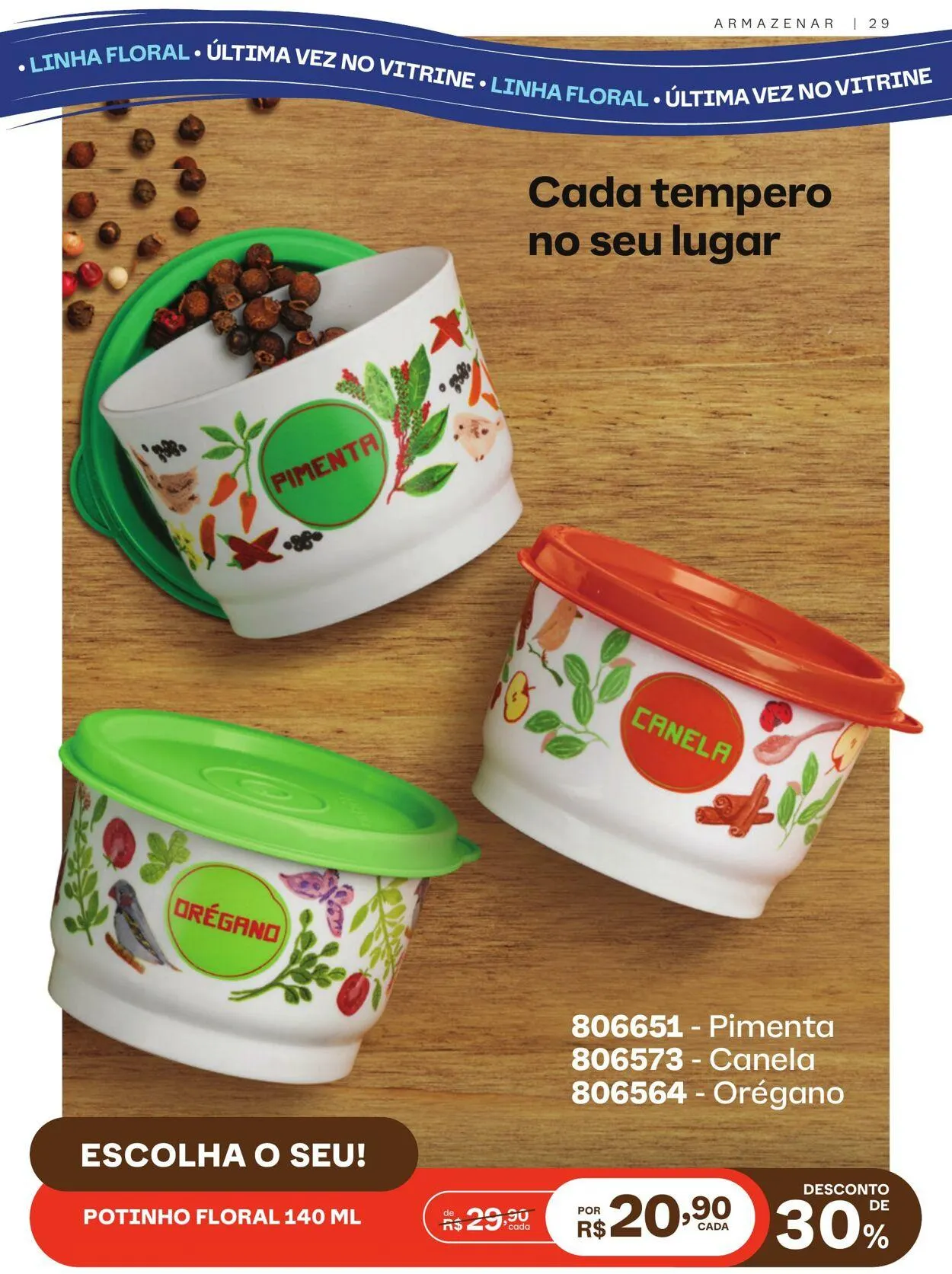 Encarte de Tupperware 1 de maio até 31 de maio 2025 - Pagina 29