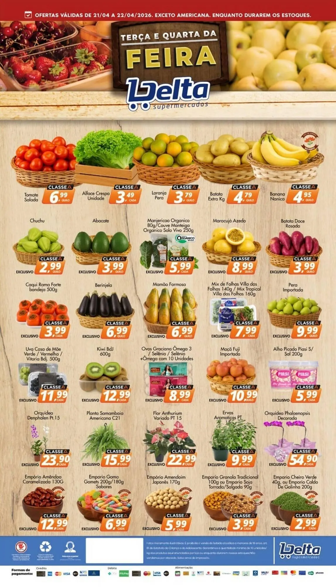 Encarte de Catálogo Delta Supermercados 20 de abril até 22 de abril 2026 - Pagina 2