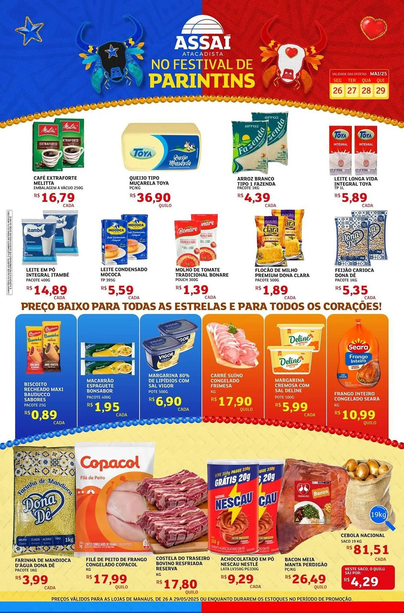 Encarte de Catálogo Assaí Atacadista 29 de maio até 29 de maio 2025 - Pagina 1