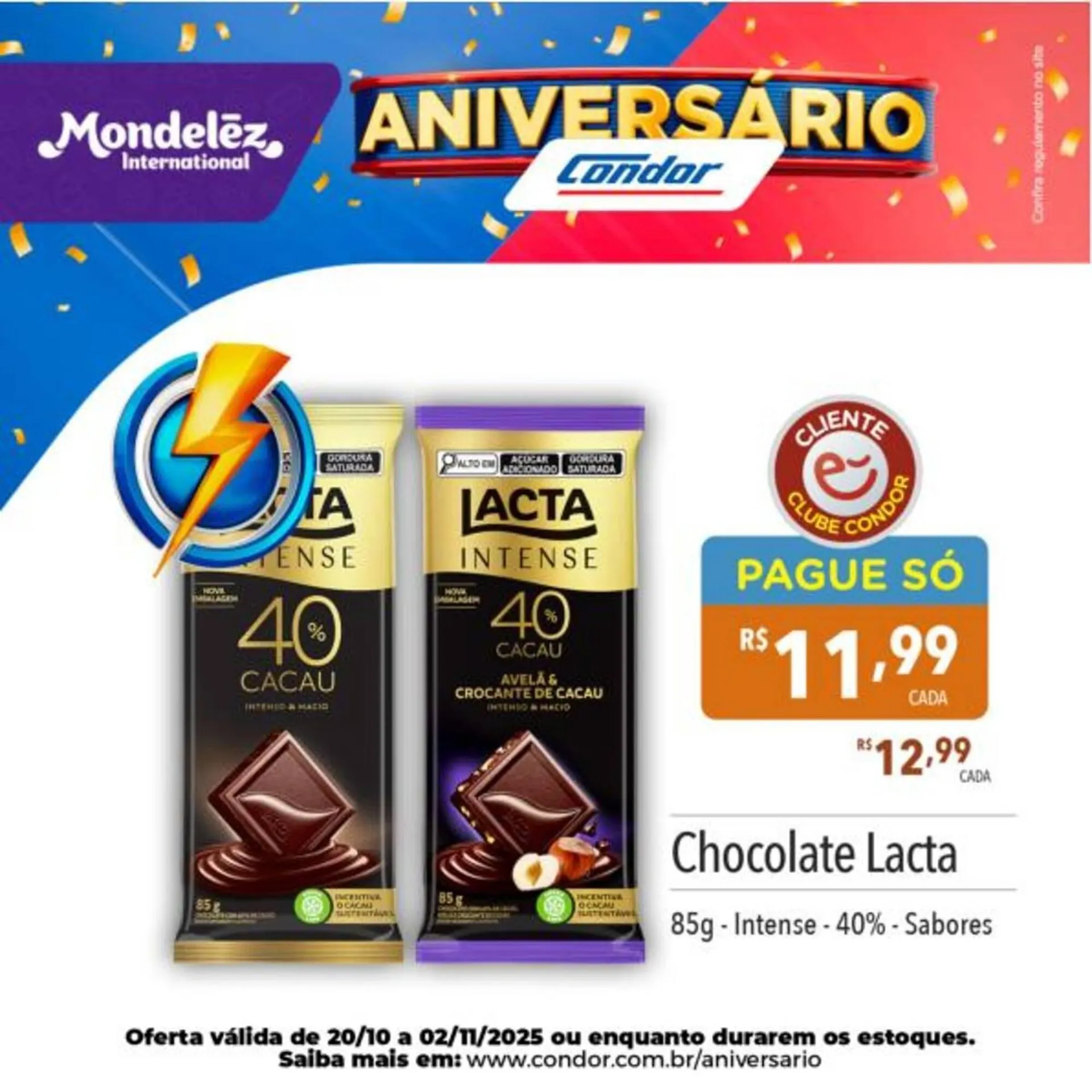 Encarte de Catálogo Supermercados Condor 28 de outubro até 31 de outubro 2025 - Pagina 13