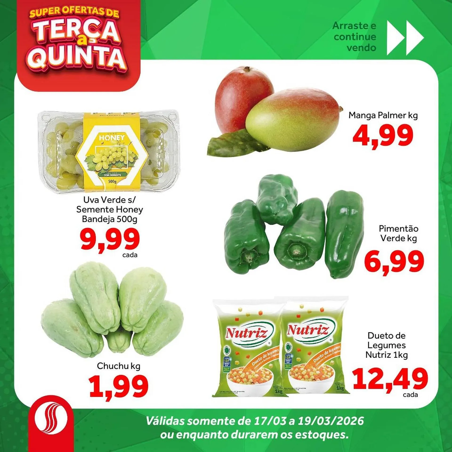Encarte de Folheto Shibata Supermercados 17 de março até 19 de março 2026 - Pagina 3