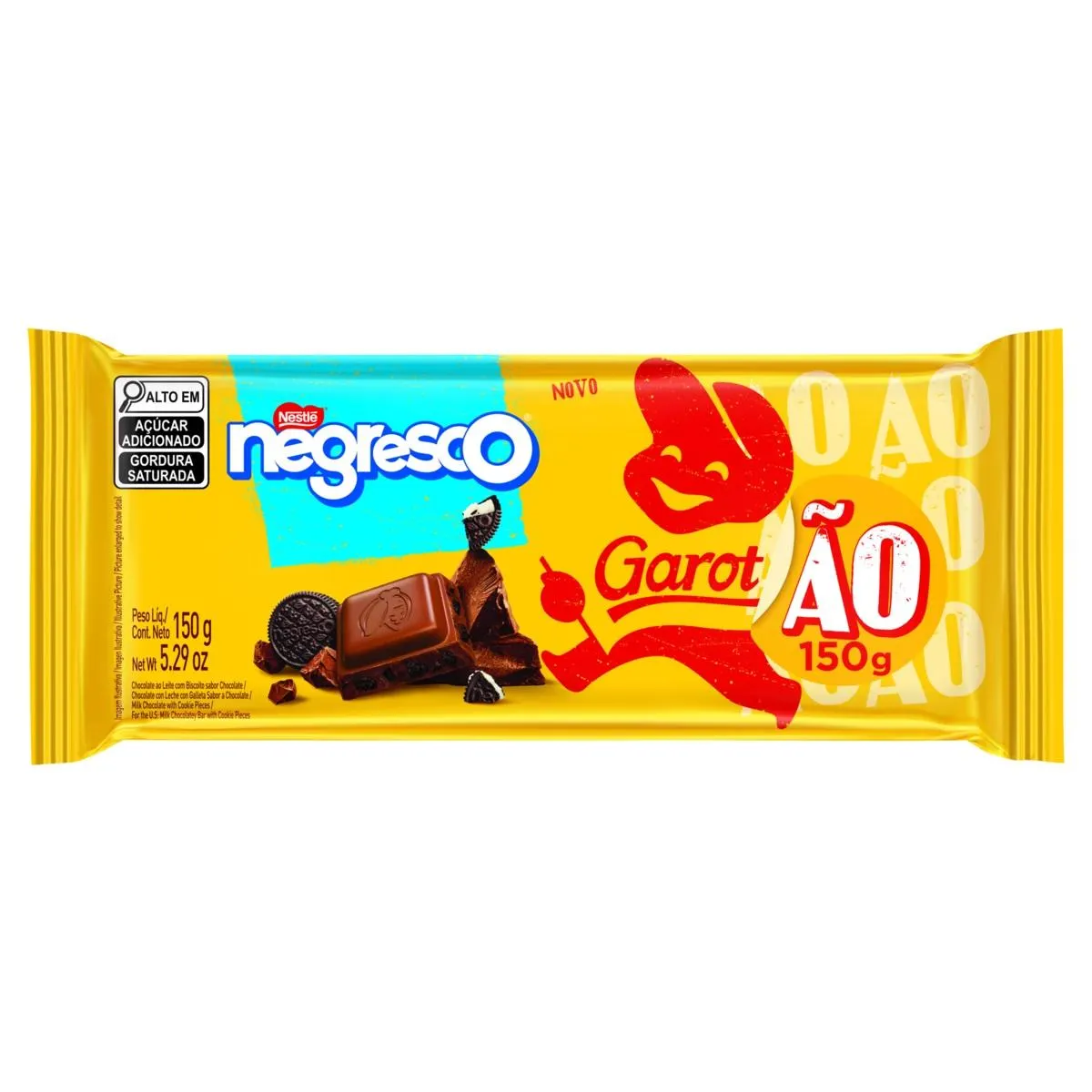 Chocolate Garoto Negresco 150g