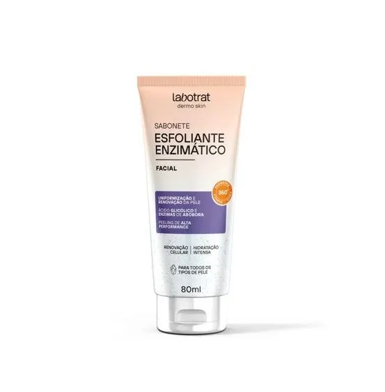 Sabonete Facial Labotrat Esfoliante Enzimático 80ml