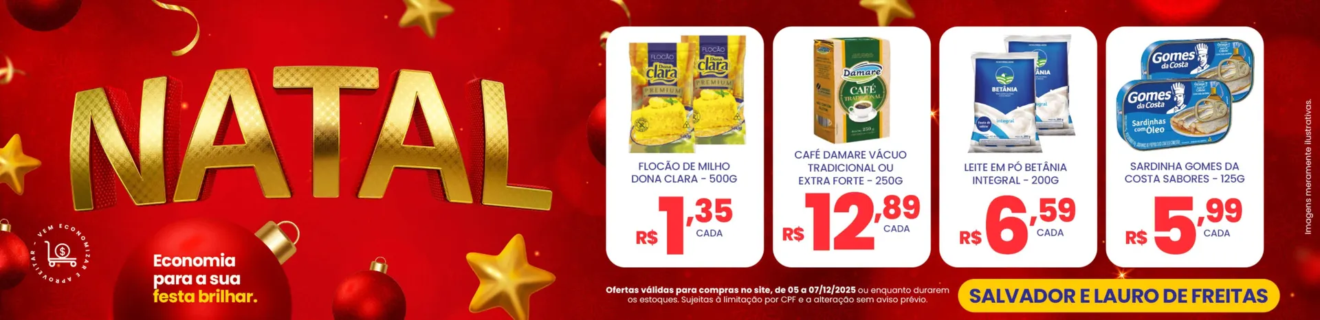 Encarte de Folheto Mercantil Rodrigues 5 de dezembro até 7 de dezembro 2025 - Pagina 1