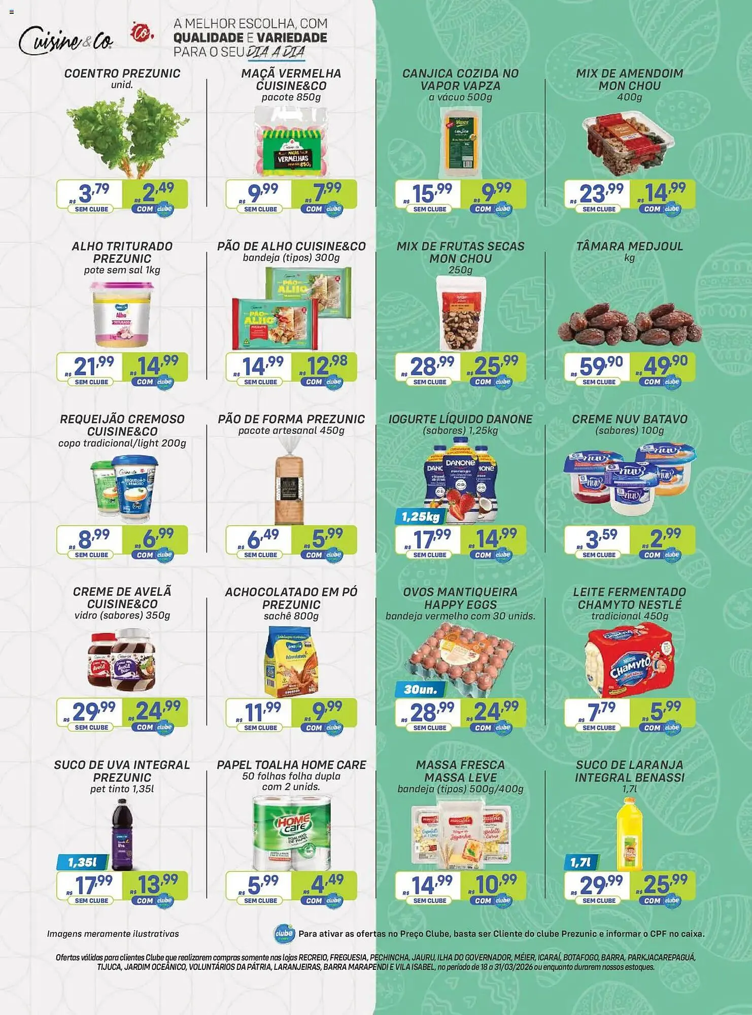 Encarte de Encarte Prezunic 18 de março até 31 de março 2026 - Pagina 10