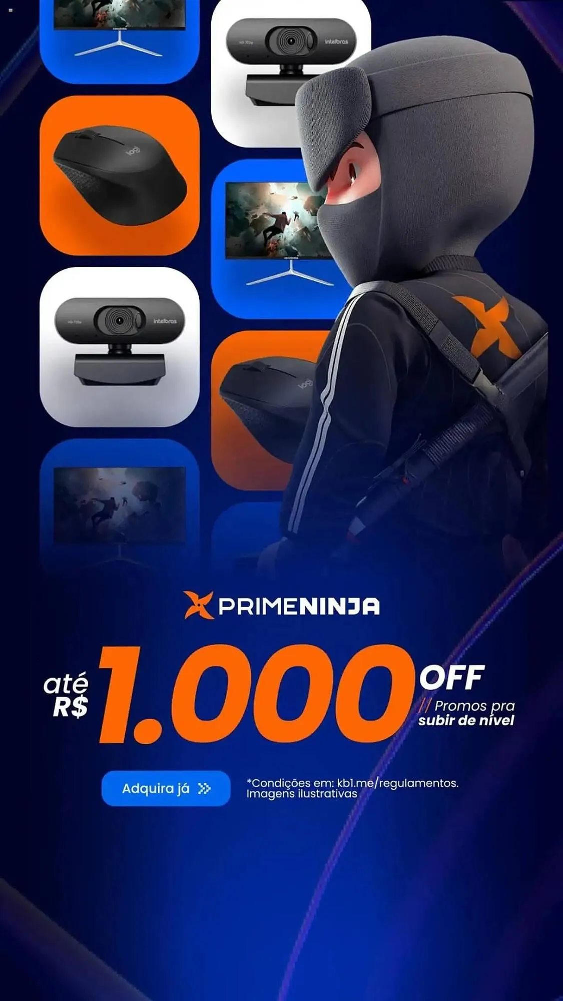 Encarte de Catálogo KaBuM 18 de junho até 26 de junho 2025 - Pagina 1