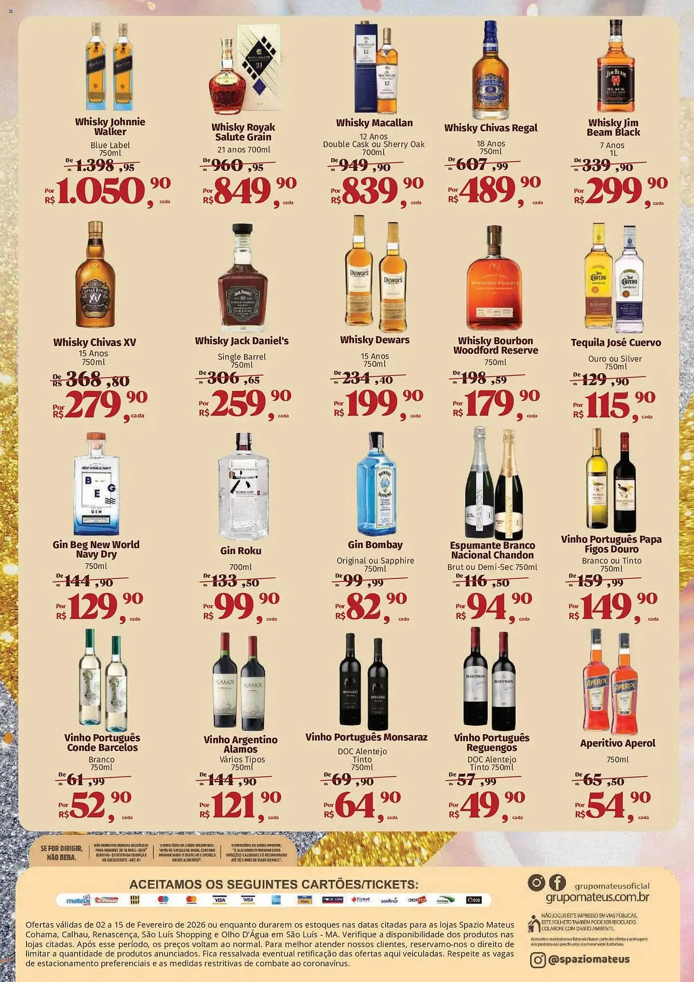 Encarte de Catálogo Supermercados Mateus 2 de fevereiro até 15 de fevereiro 2026 - Pagina 4