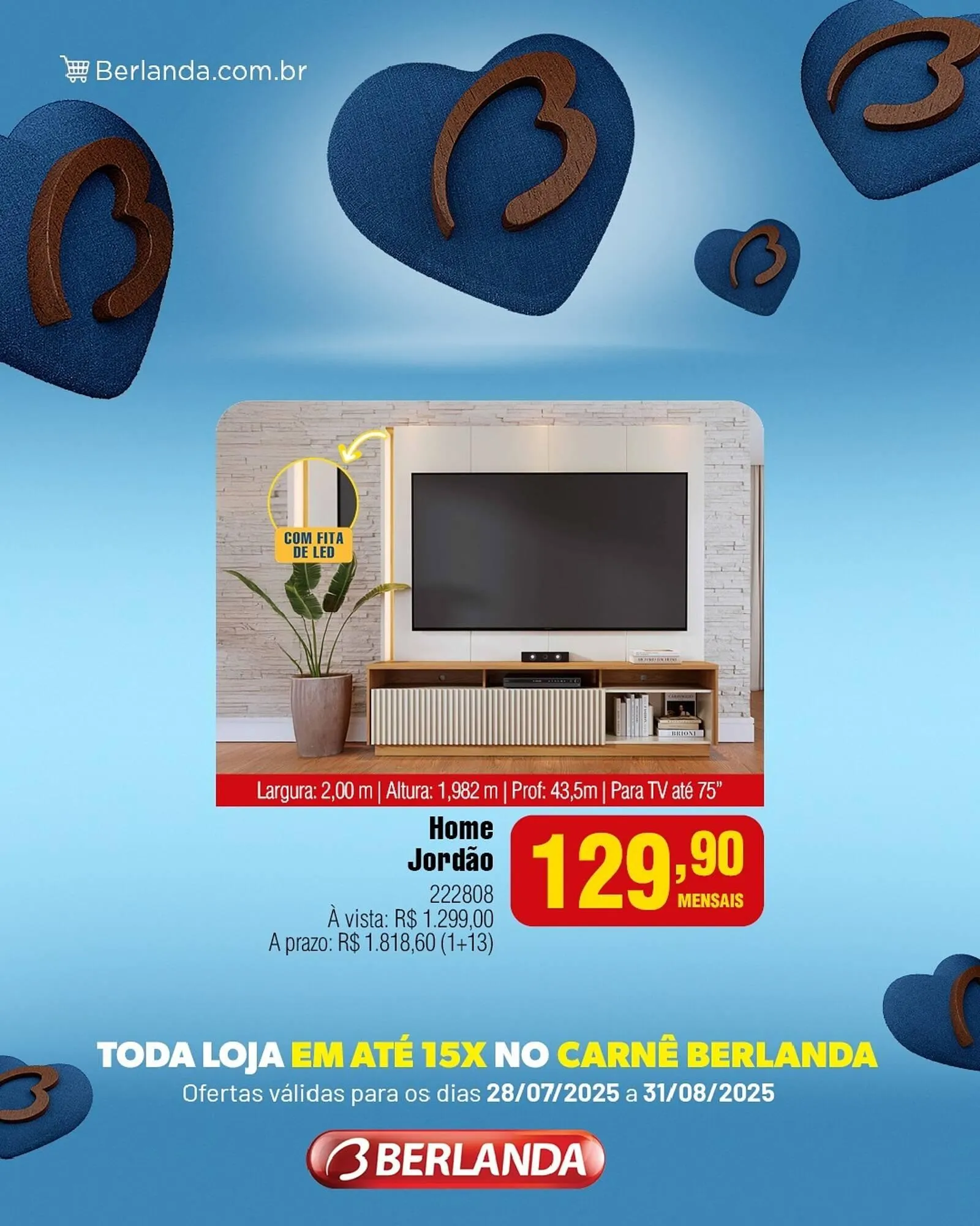 Encarte de Catálogo Berlanda 12 de agosto até 31 de agosto 2025 - Pagina 5