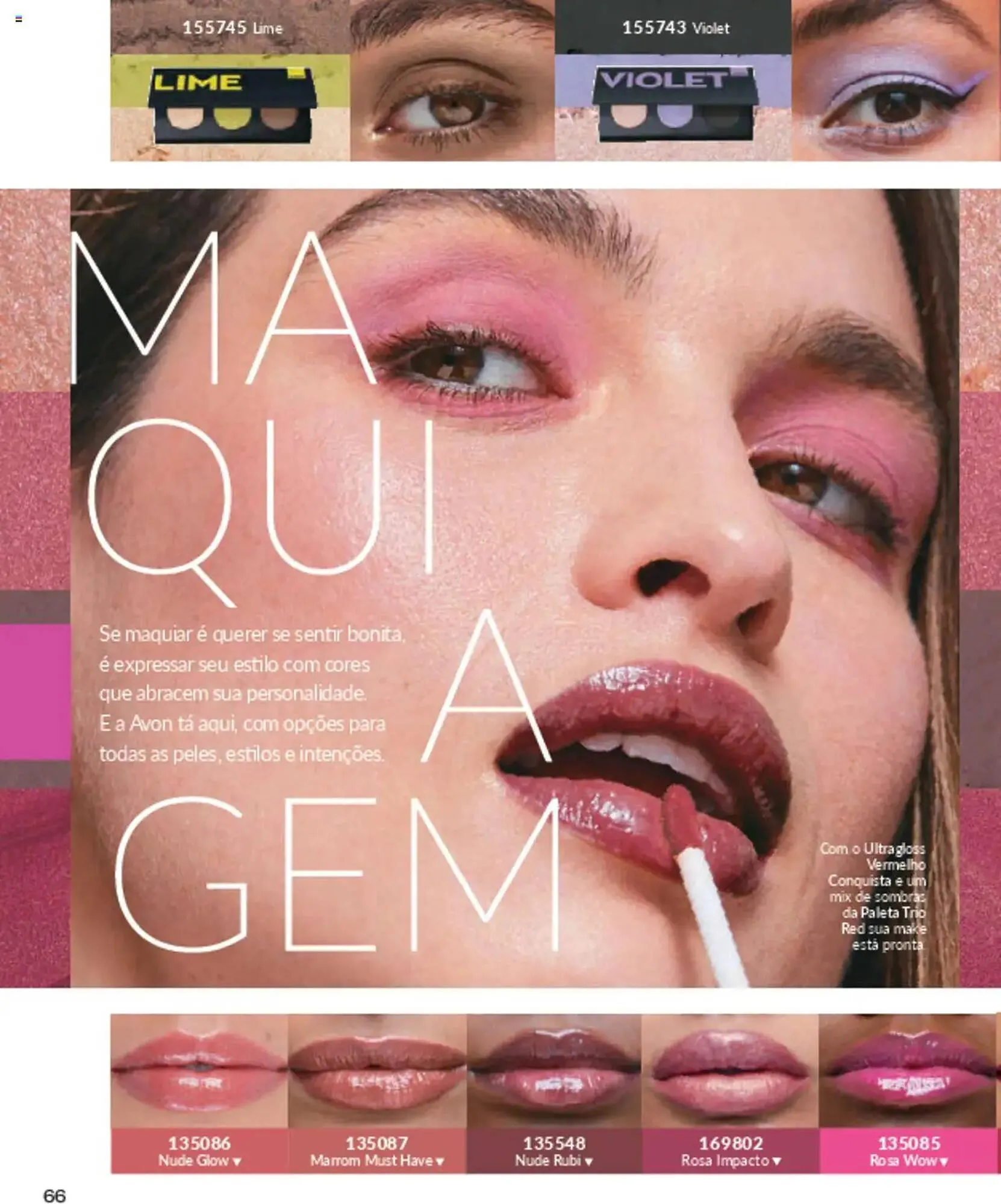 Encarte de Catálogo Avon 10 de março até 30 de junho 2025 - Pagina 66