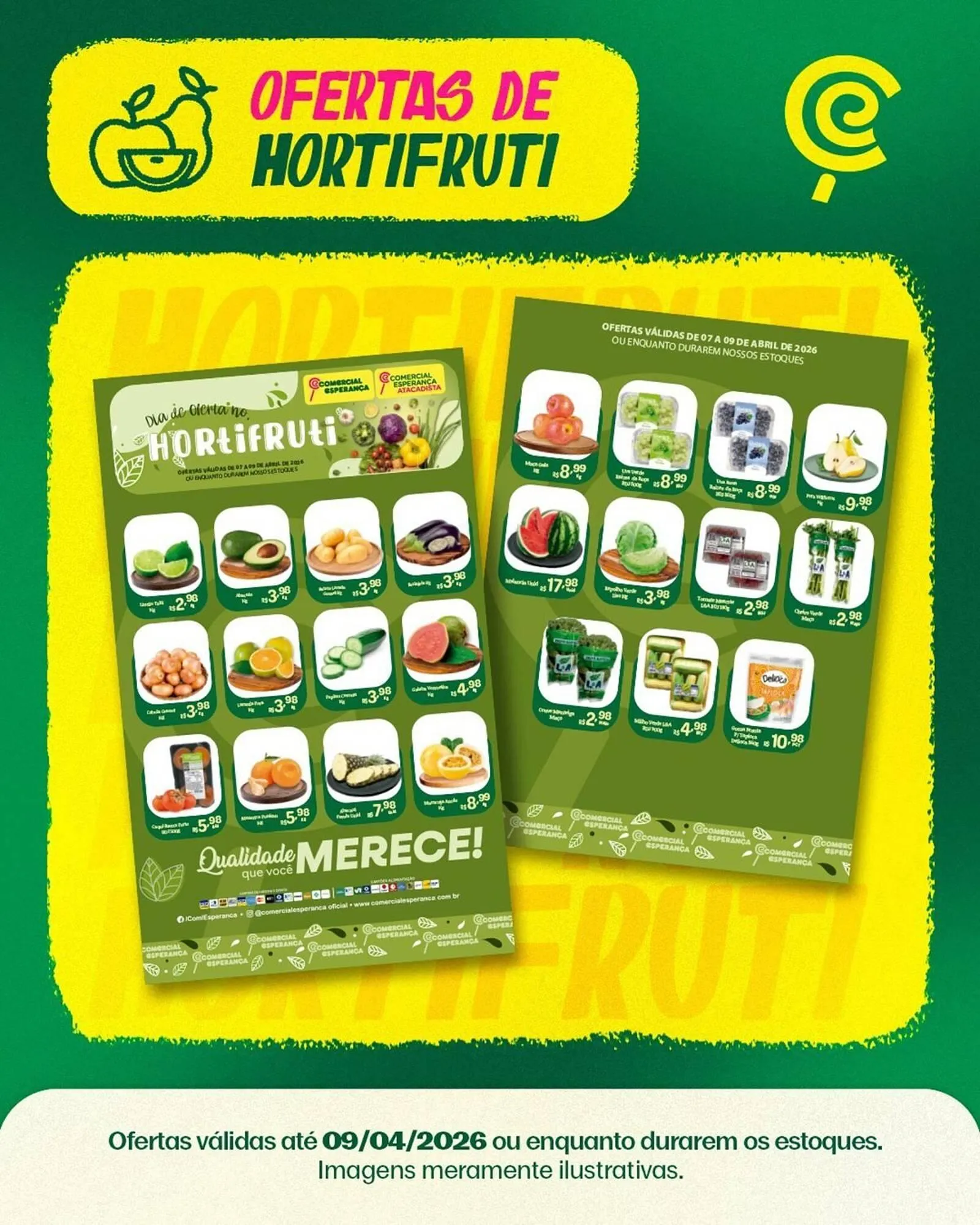 Encarte de Folheto Comercial Esperança 9 de abril até 9 de abril 2026 - Pagina 2