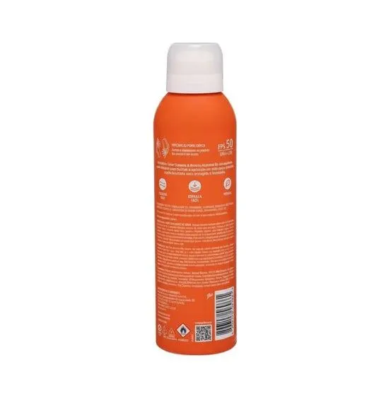 Protetor Solar Cenoura E Bronze Aerossol FPS50 200ml