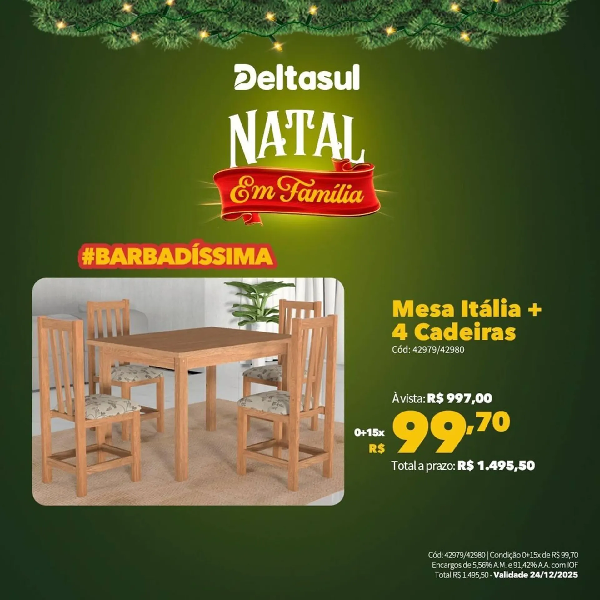 Encarte de Folheto Deltasul 4 de dezembro até 24 de dezembro 2025 - Pagina 2