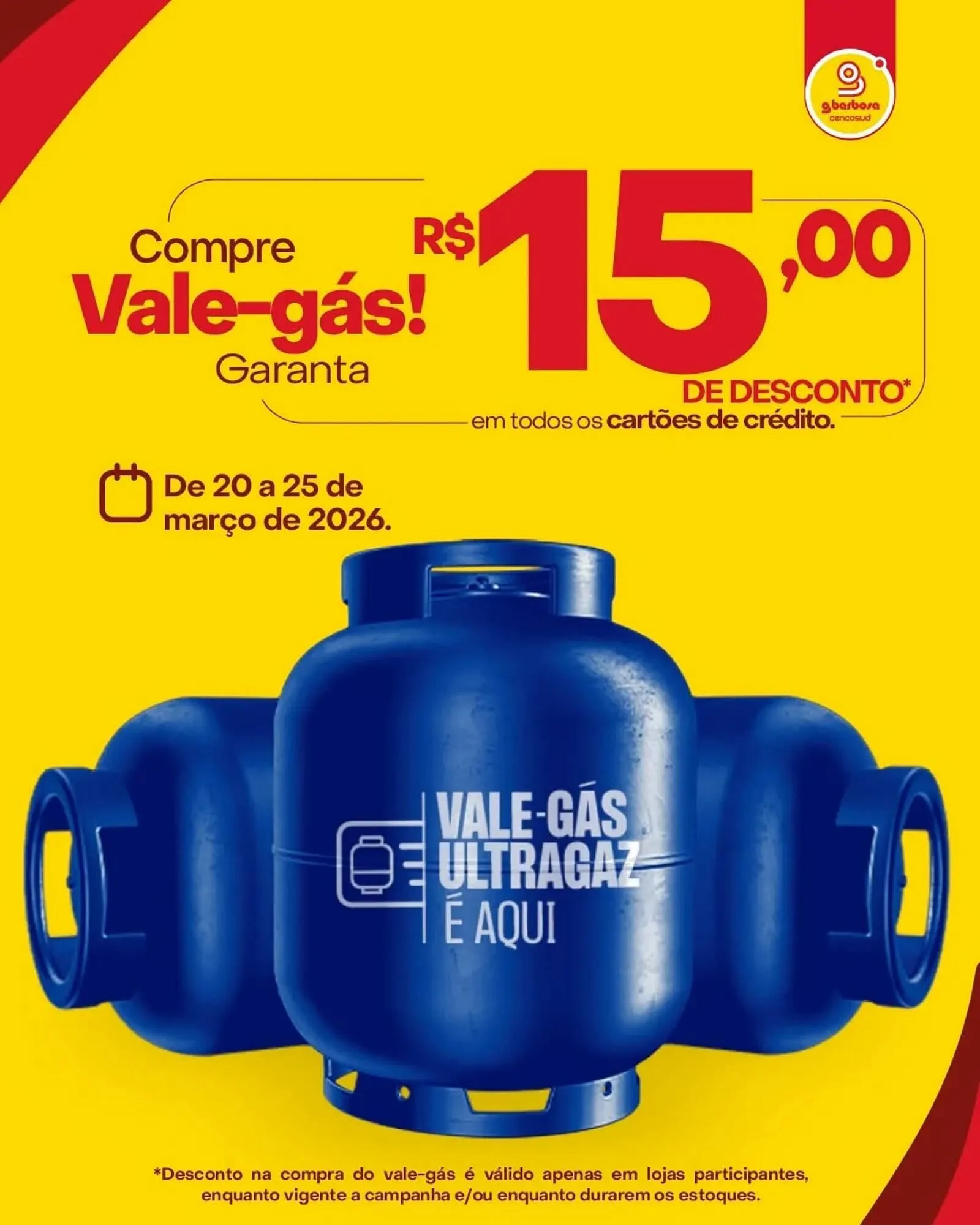 Encarte de Encarte GBarbosa 21 de março até 25 de março 2026 - Pagina 1