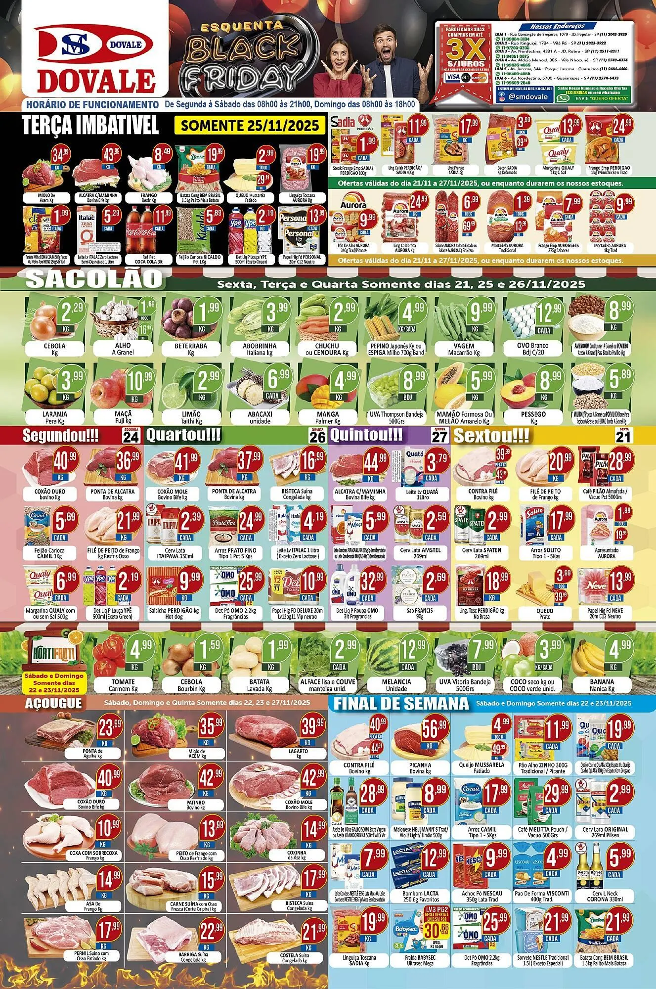 Encarte de Folheto Dovale 20 de novembro até 27 de novembro 2025 - Pagina 1